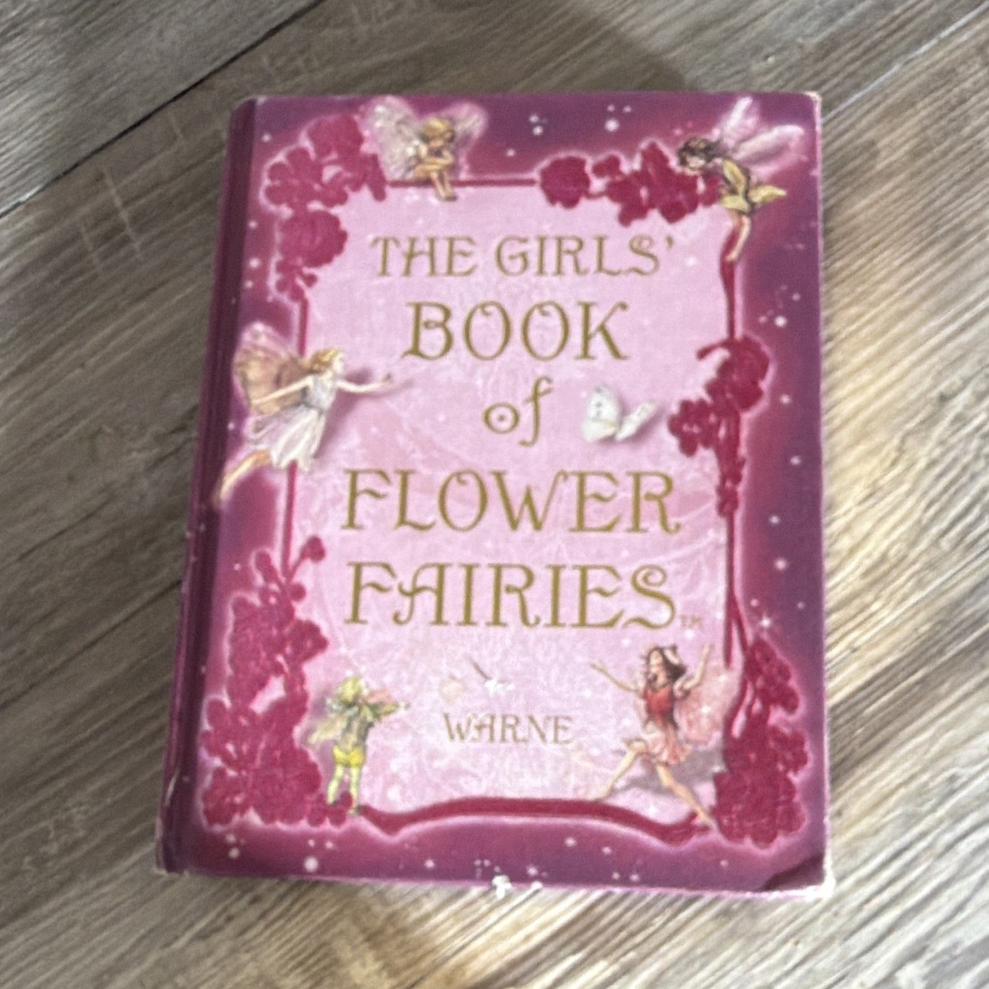 Warne The Girls&rsquo; Book of Flower Fairies Hardcover Book English Very Good