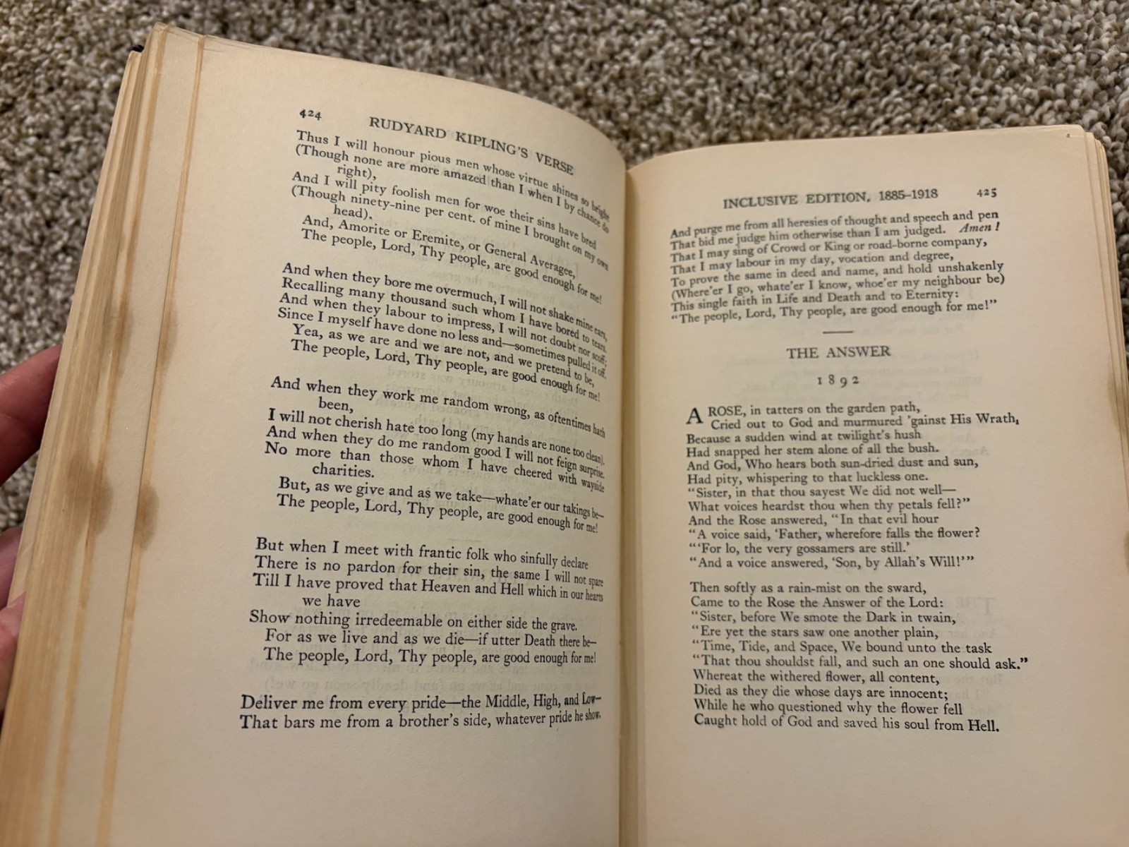 Rudyard Kipling’s Verse — Inclusive Edition, 1885–1918 published 1924 Swastika