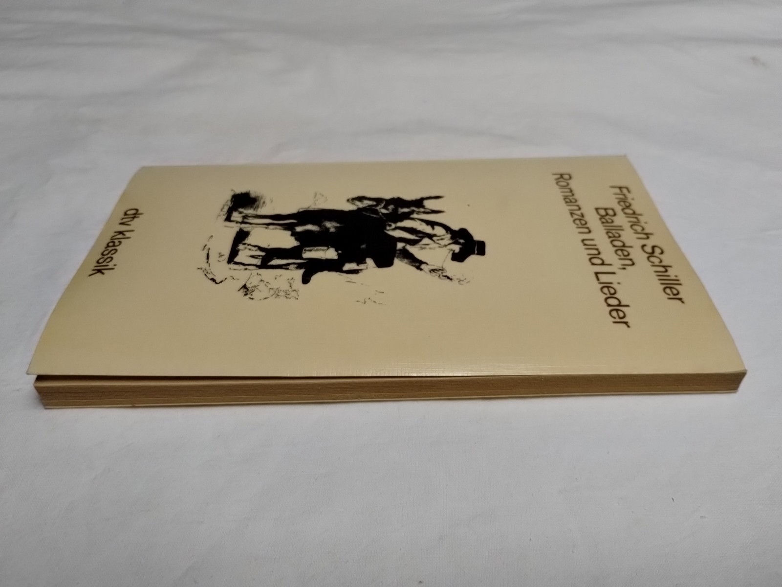Balladen, Romanzen Und Lieder by Friedrich Schiller 1984 Vintage German 80&rsquo;s PB