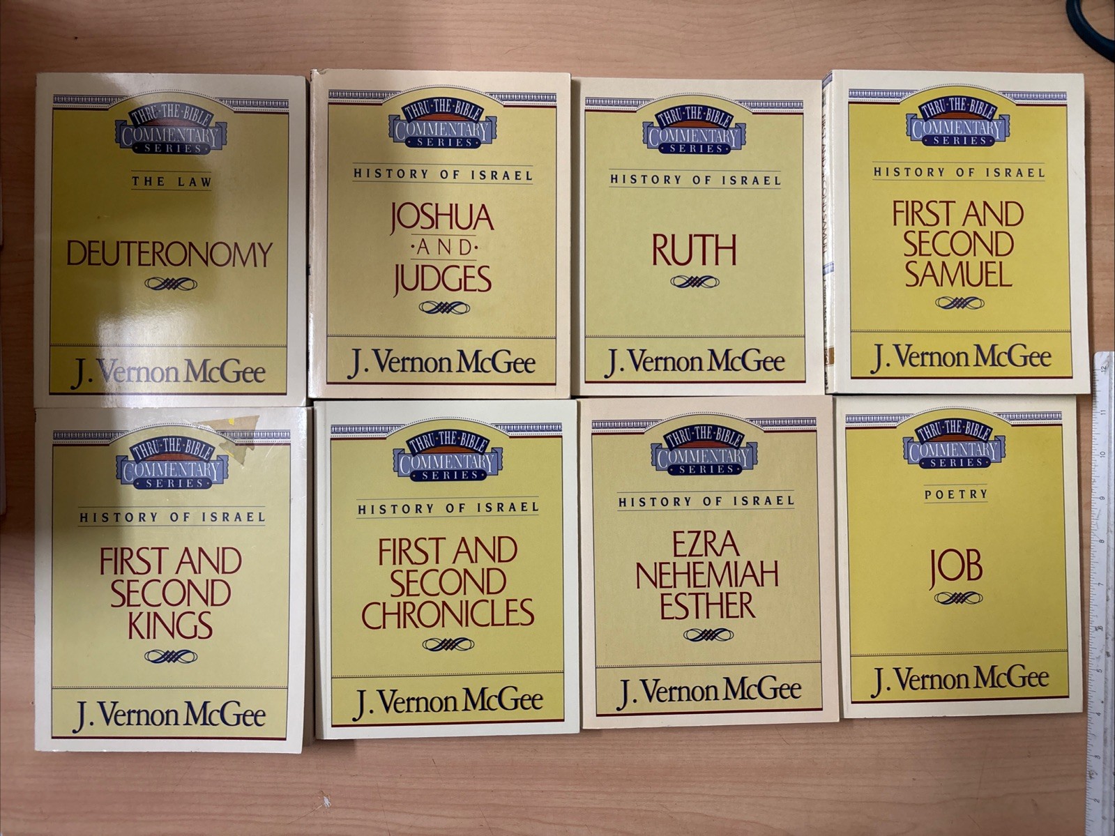 Lot 60 Thru the Bible Commentary Series Complete 60 Book Set J. Vernon McGee PB