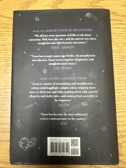 Merlin&rsquo;s Tour of the Universe SIGNED BY Neil DeGrasse Tyson HCDJ