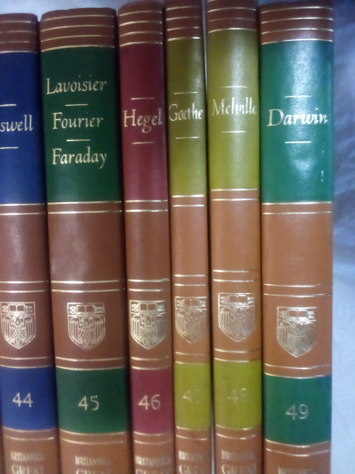 Great Books of the Western World 1952 Volumes 40 – 49