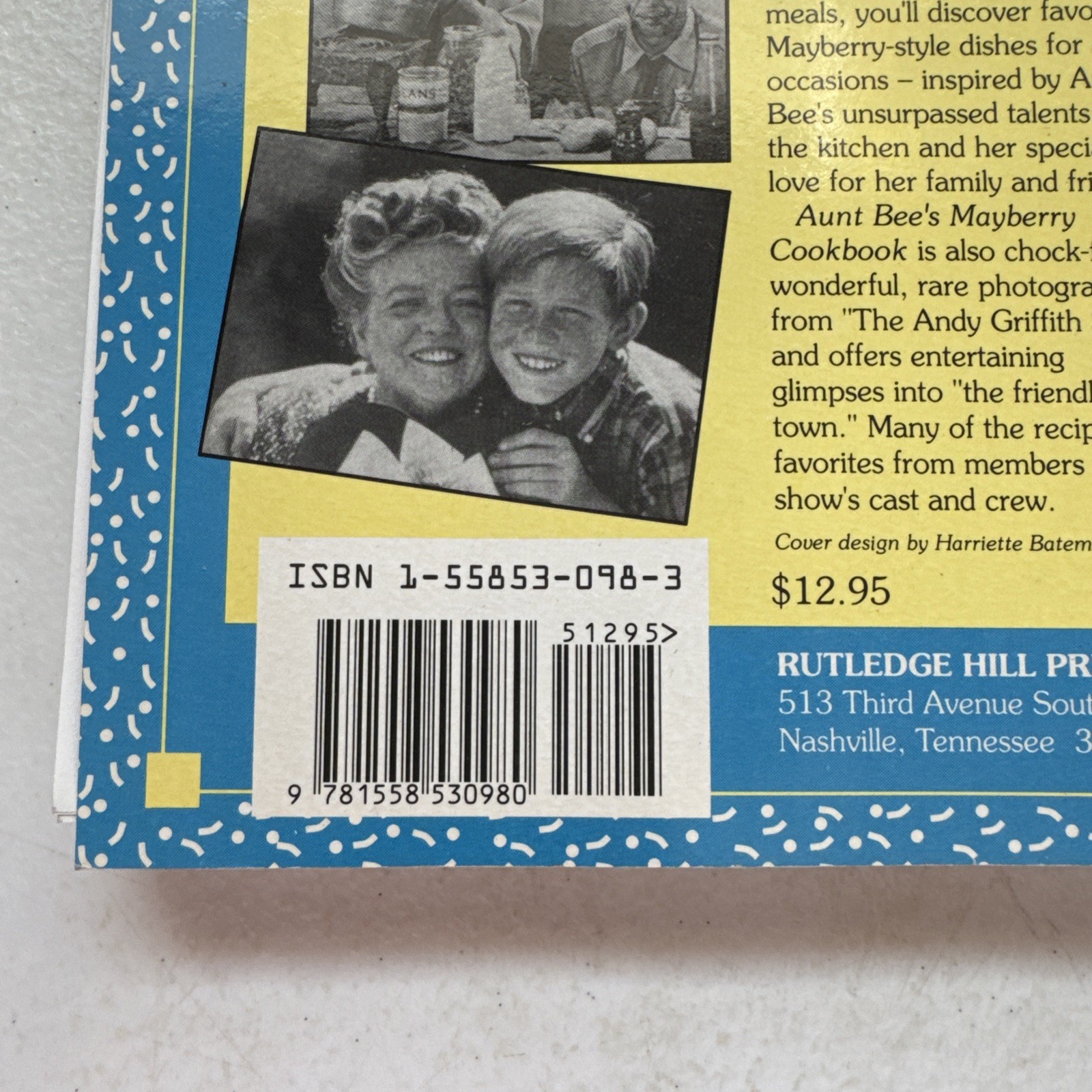 Aunt Bee&rsquo;s Mayberry Cookbook Spiral Bound by Ken Beck and Jim Clark