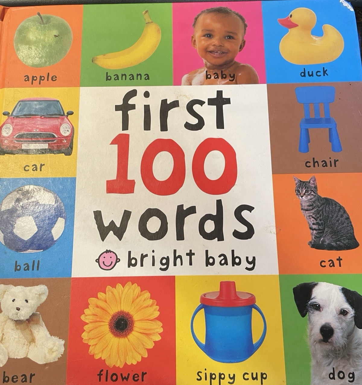 First 100 Words (Bright Baby) by Priddy, Roger Board Book