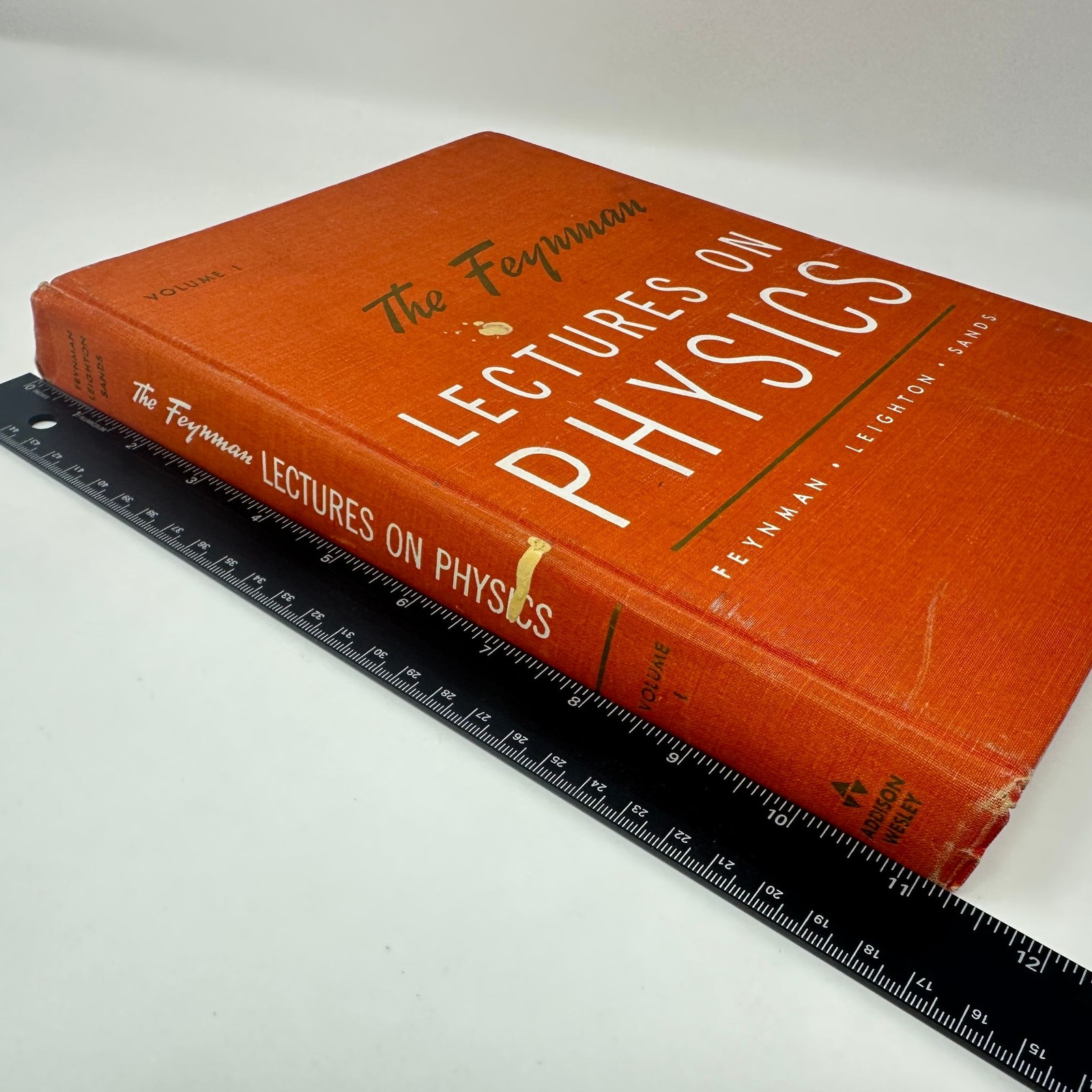 Feynman Lectures on Physics Vol 1 Mechanics Radiation Heat 1964 HC 2nd Pri *Read