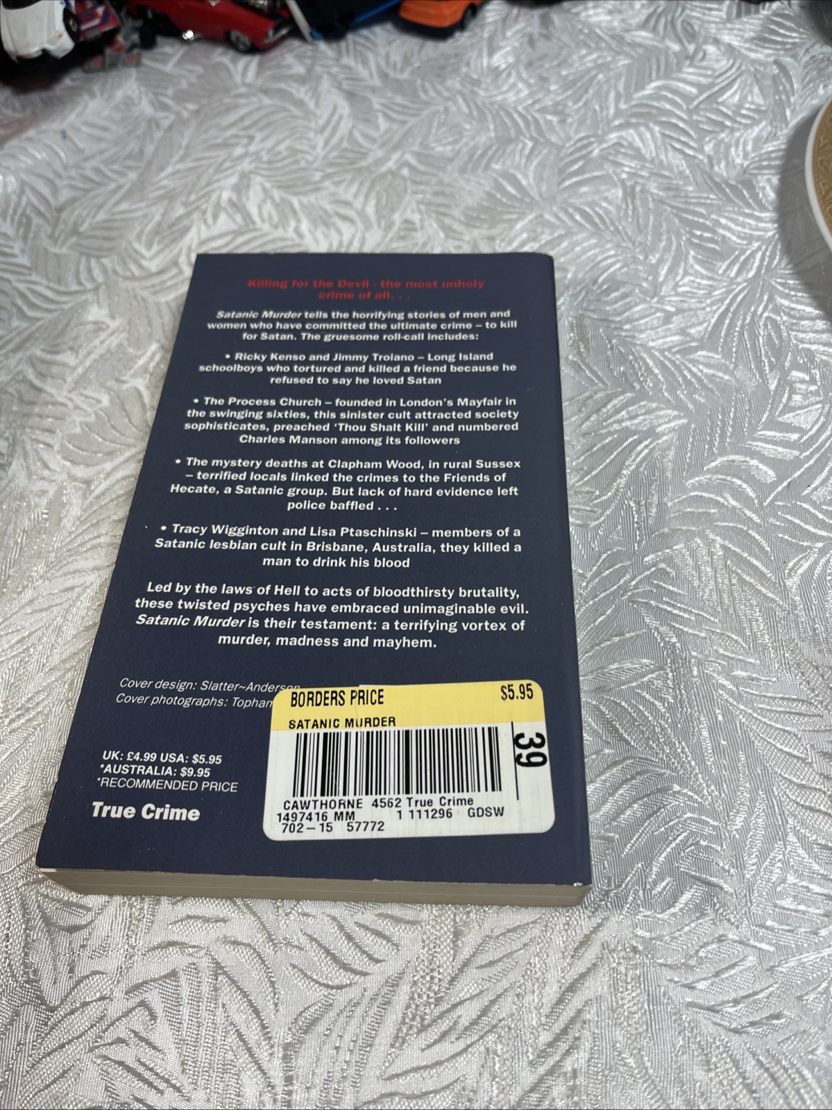 Satanic Murder: Chilling True Storie… by Cawthorne, Nigel Paperback / softback