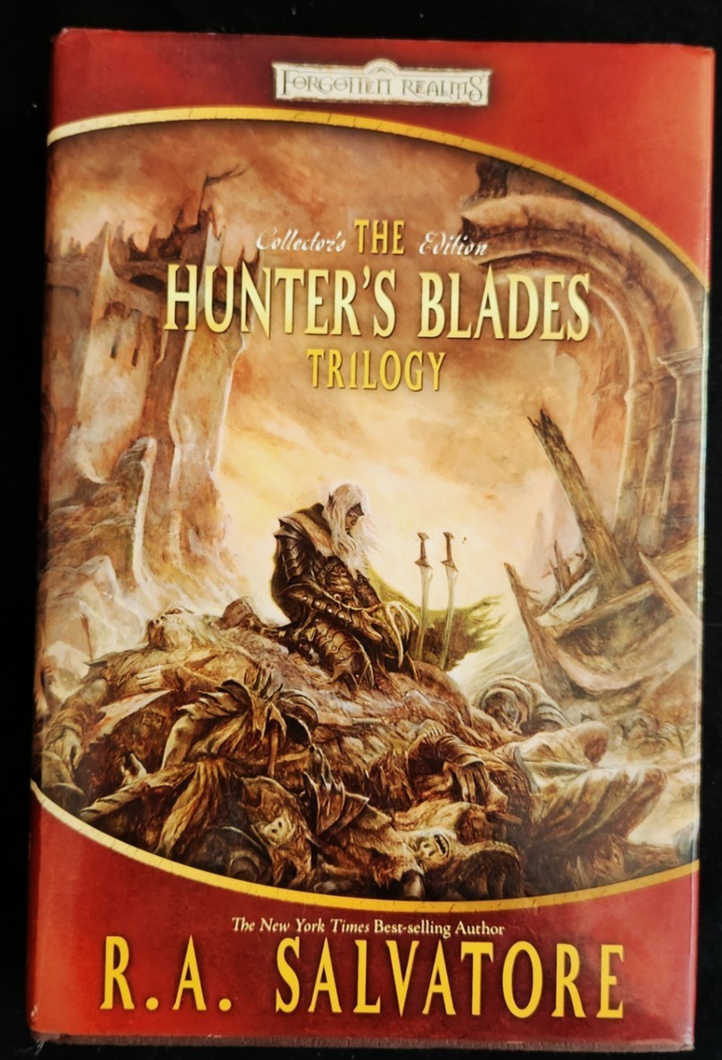 R.A. Salvatore~HUNTER&rsquo;S BLADES Trilogy FORGOTTEN REALMS 2007 Collector&rsquo;s Edition