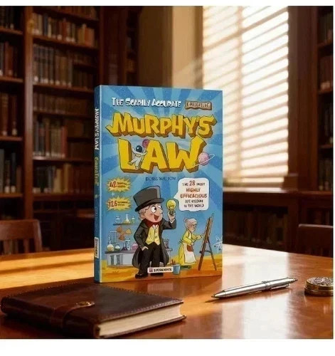 Murphy&rsquo;s Law Learning Book for Kids 8, 12 with 128 Pages Paperback Illustrated