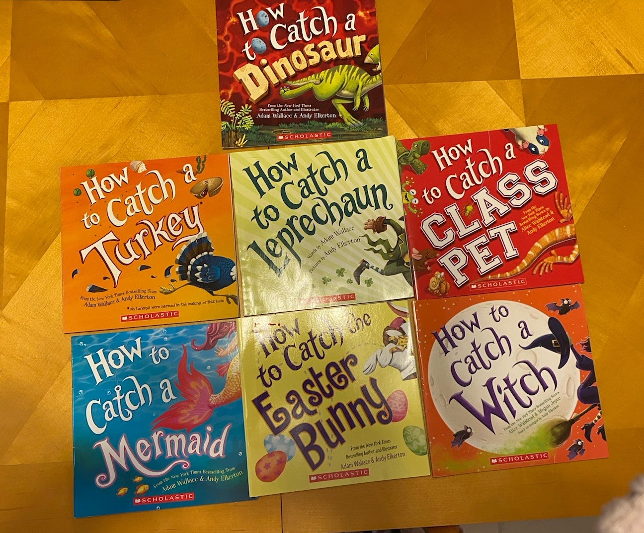 HOW TO CATCH A Scholastic Series By Adam Wallace & Andy Elkerton / Lot of 13