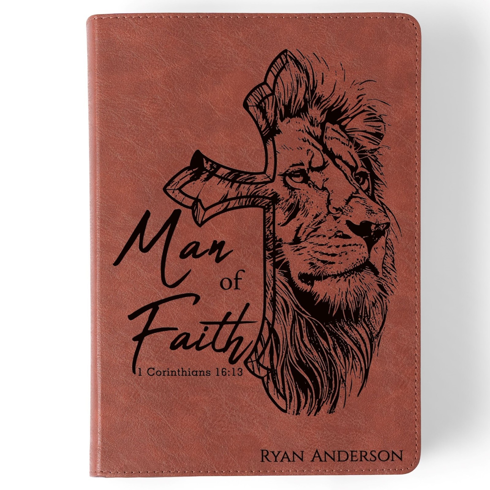 Personalized Bible for Men, ESV Men&rsquo;s Study Bible, Bible for Men Name Engraved