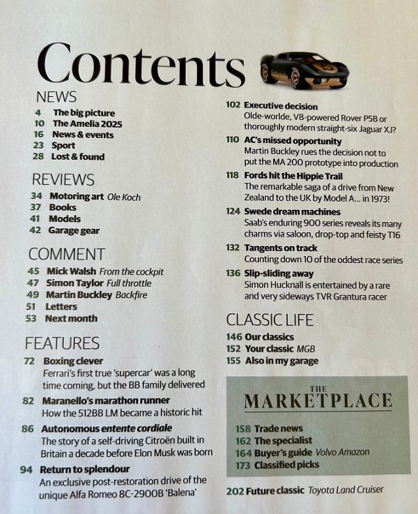 Classic & Sports Car Auto Magazine * May 2025 * Ferrari&rsquo;s Brilliant Boxer