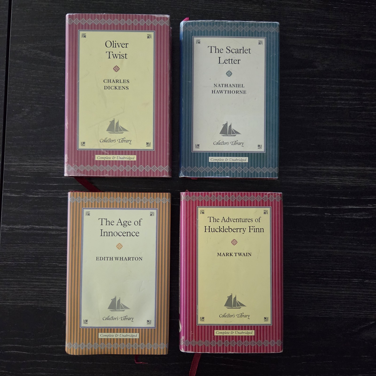 Barnes & Noble Collector&rsquo;s Library Mini Hardcover Classics Lot of 4