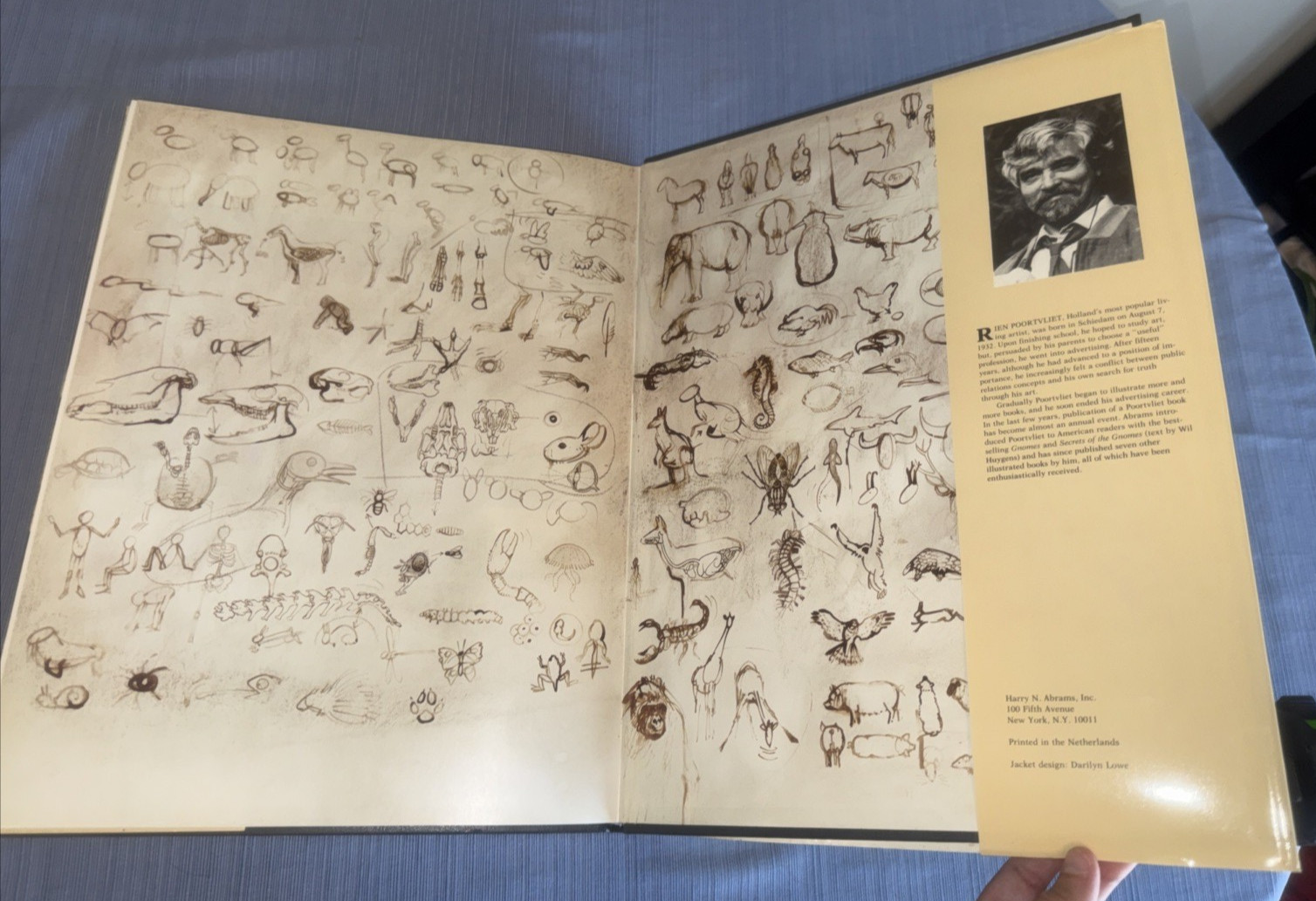 NOAH&rsquo;S ARK English Edition by Rien Poortvliet Good Oversized HC/DJ USED