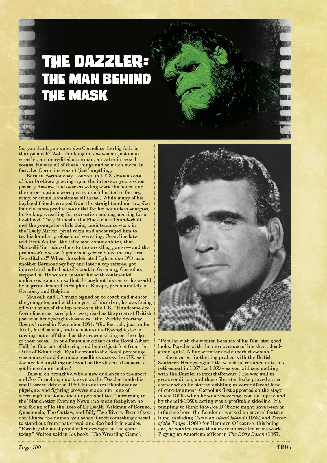 TROG The Ultimate Tribute – 143 page Softcover Book by We Belong Dead