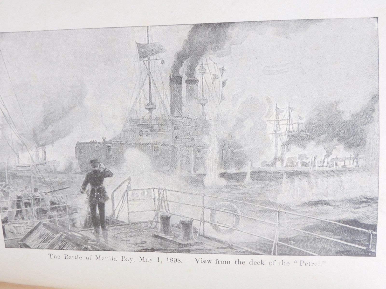 Antique Young People&rsquo;s History Of The Spanish War 1900 Prescott Holmes Illus HC