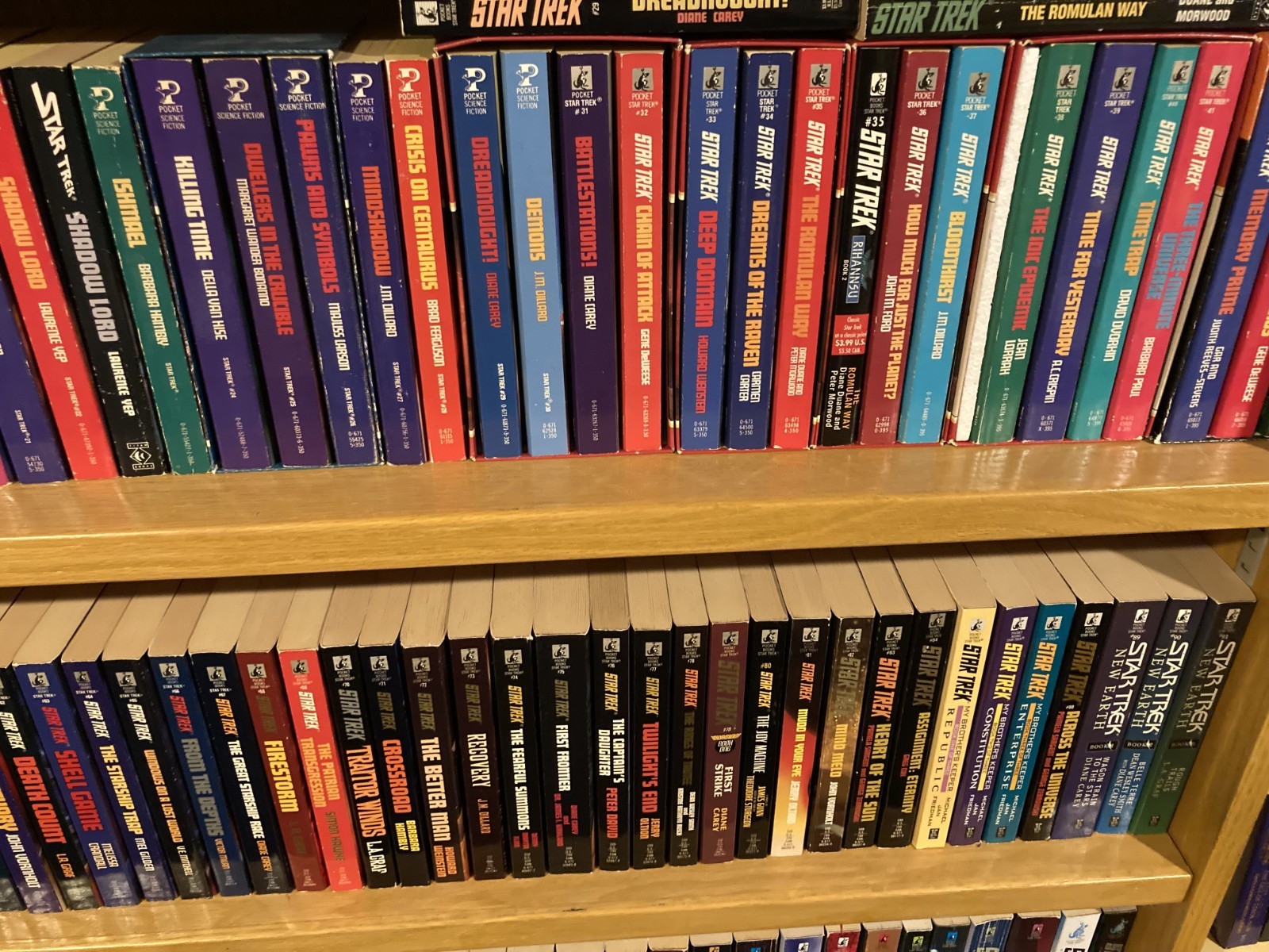 STAR TREK THE ORIGINAL SERIES #&rsquo;ed BOOKS FROM MY COLLECTION – CHOICE – PAPERBACK