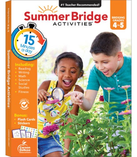 Summer Bridge ActivitiesÂ®, Grades 4 – 5 – Paperback – GOOD