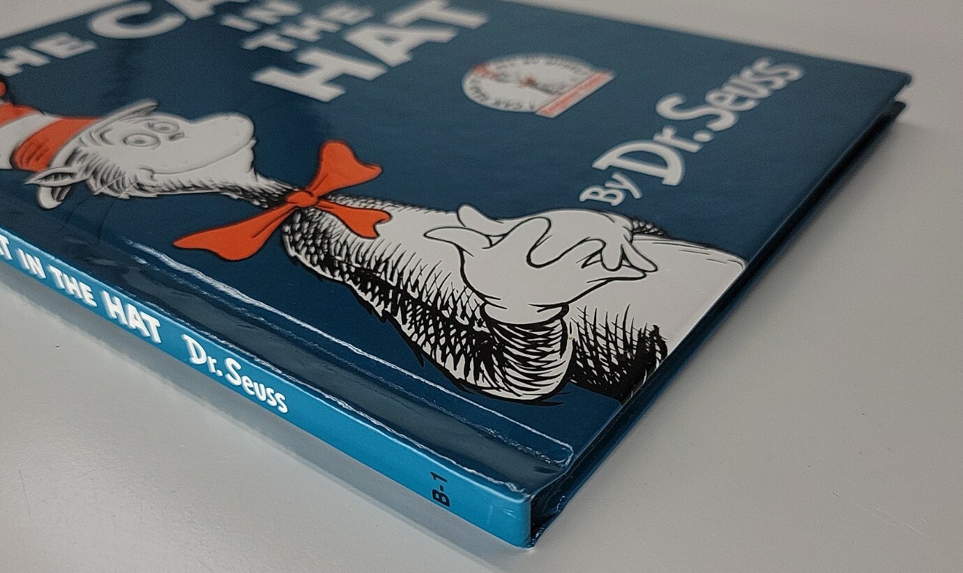 The Cat in the Hat – Hardcover By Dr. Seuss – EXCELLENT 7&Prime;x 9&Prime; Beginner Books
