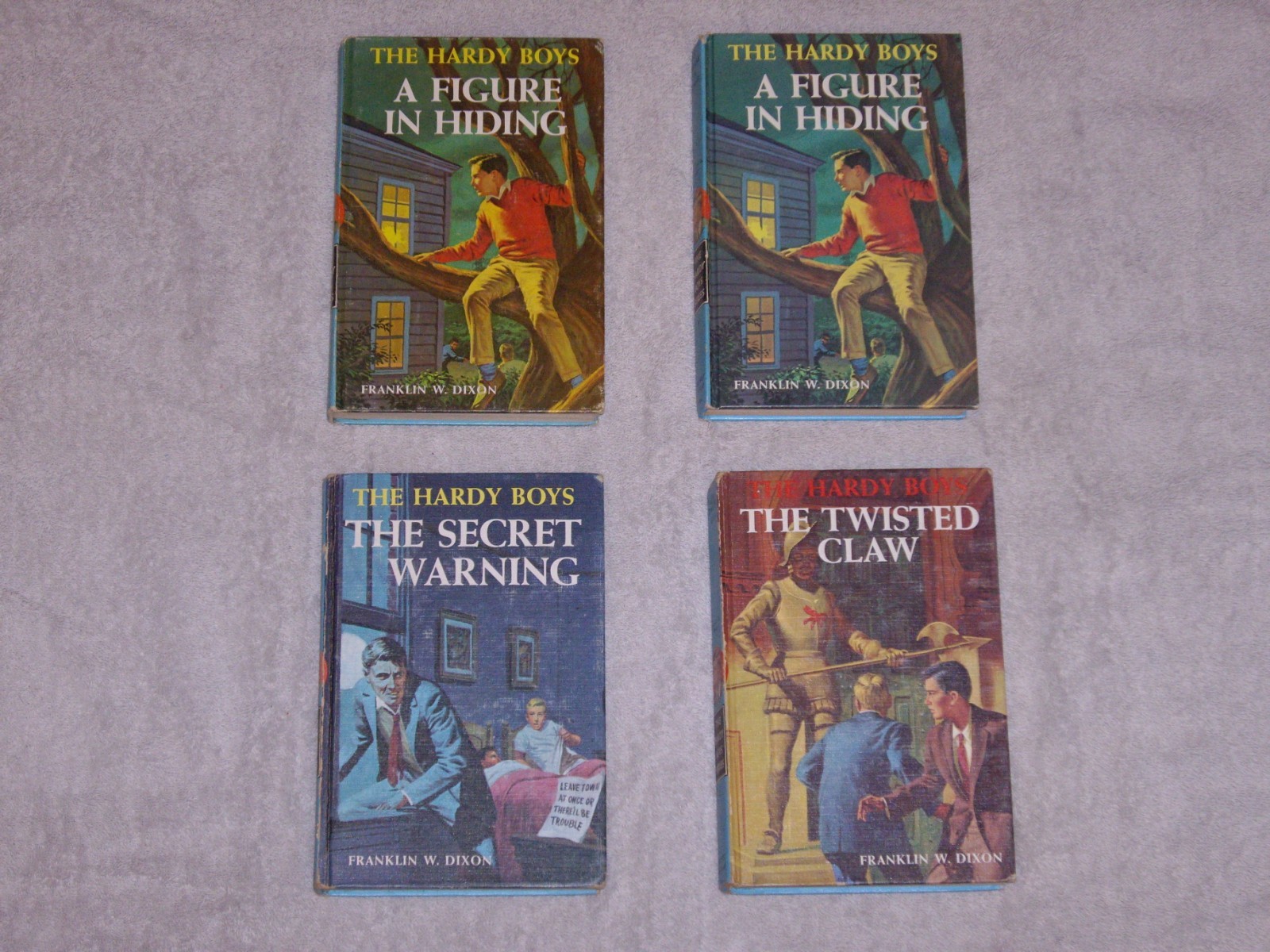 Vintage Hardcover Hardy Boys Books Blue Matte PC HC 1960&rsquo;s – 1970&rsquo;s Editions