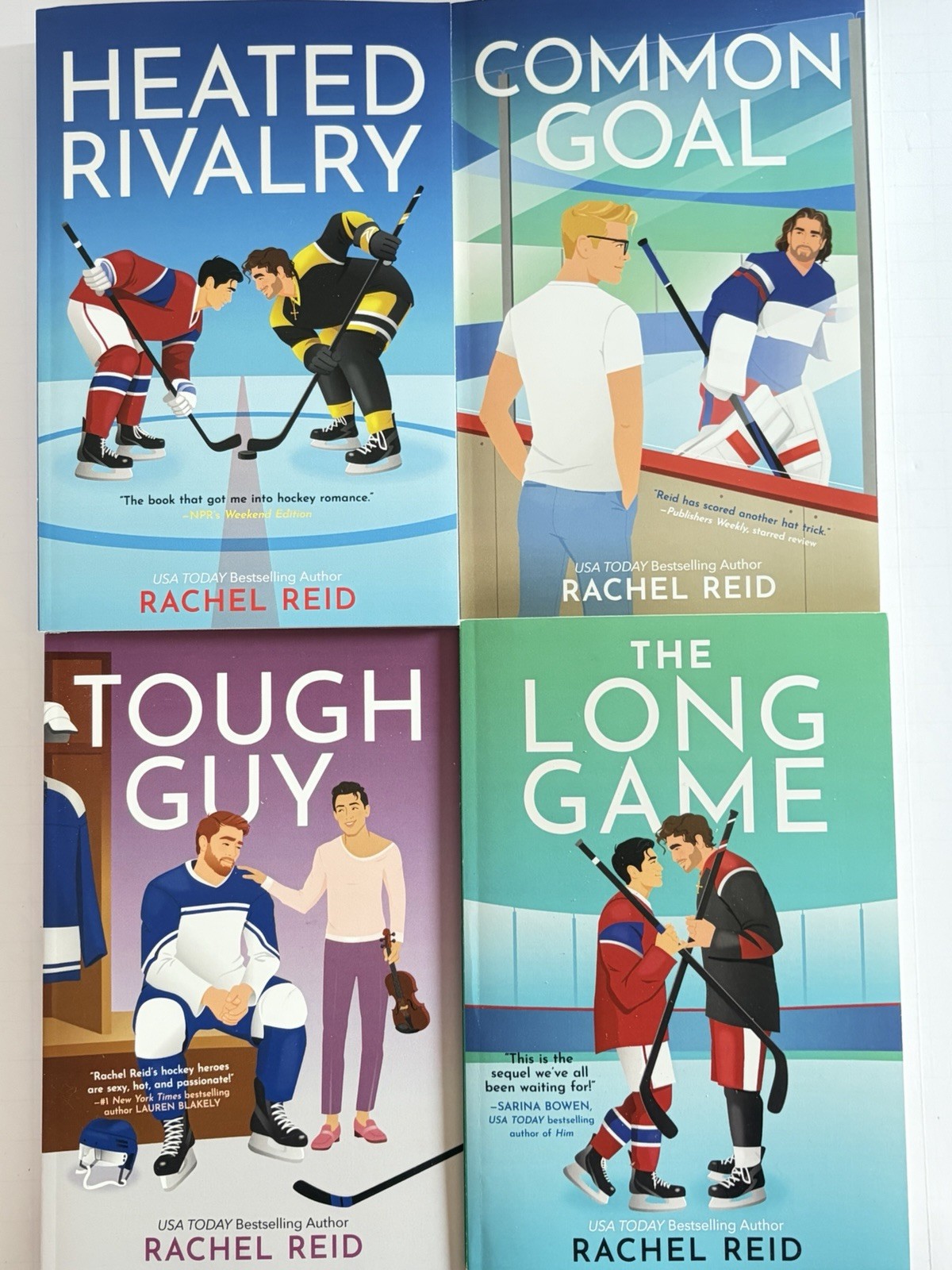 Lot of 4 Game Changers (MM Contemporary Sports Romances) by Rachel Reid .. OOP