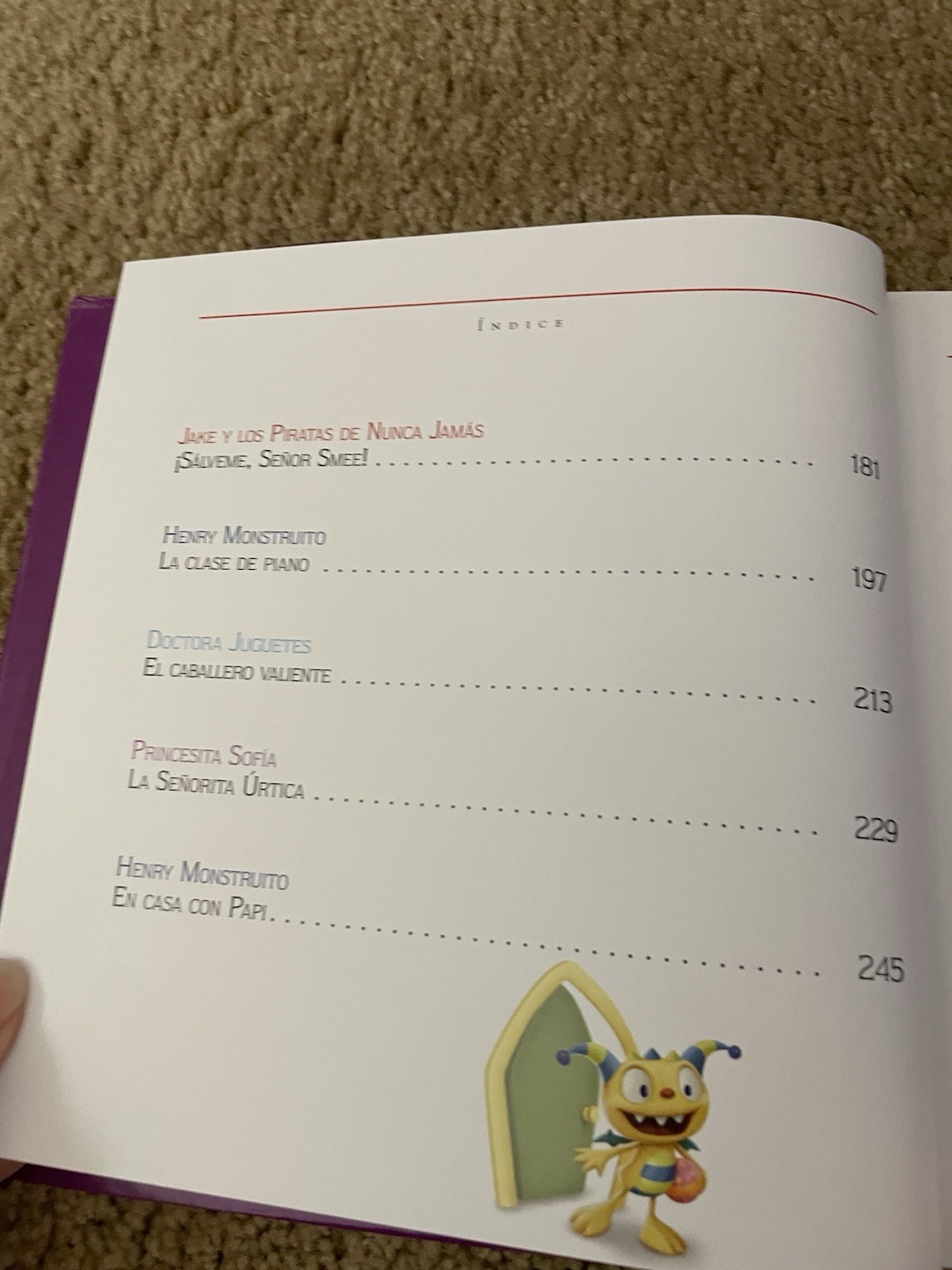LIBRO DE CUENTOS DISNEY « LA MAGIA DE DISNEY JUNIOR », EN ESPAÑOL