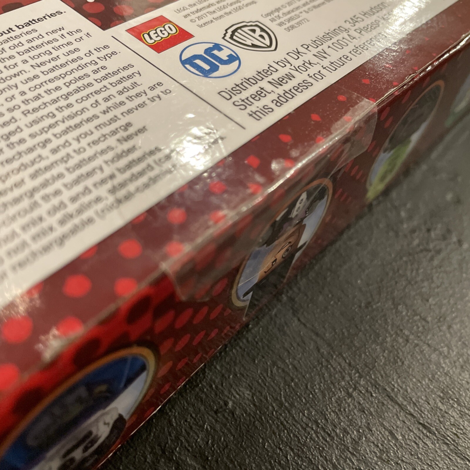 Lego DC Comics Super Heroes Wonder Woman Headlamp & 3 Book Gift Set Brand New