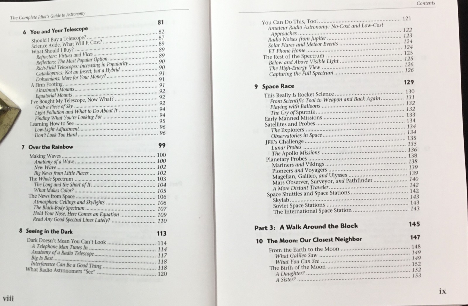 Book, Idiot&rsquo;s Guide to Astronomy, Alpha Books, 1999, 448 pages, illustrated