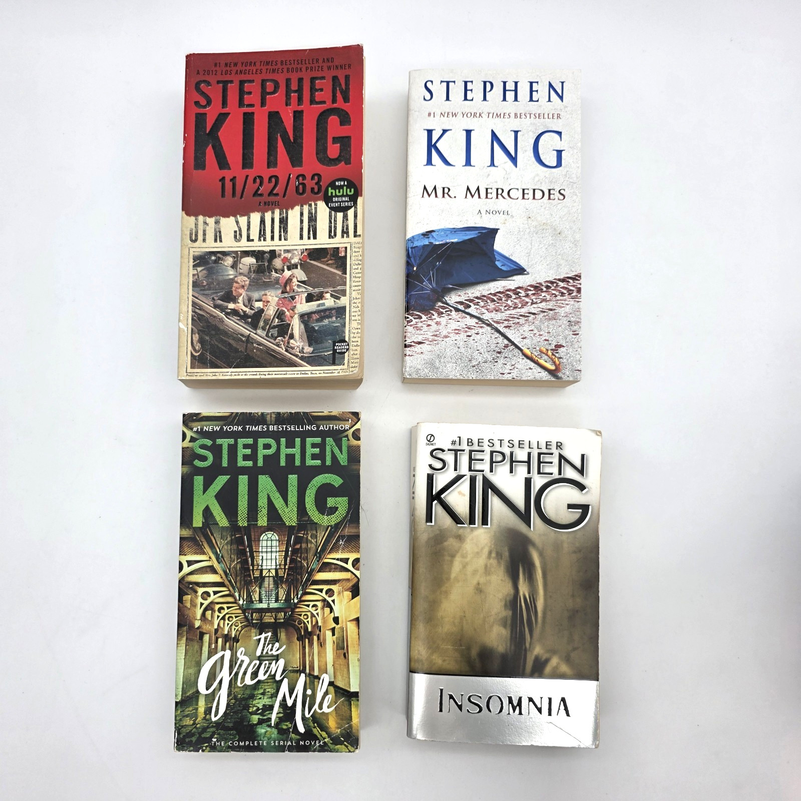 Stephen King Lot of 8 Paperback Novels Multiple Titles 1990&rsquo;s-2000&rsquo;s