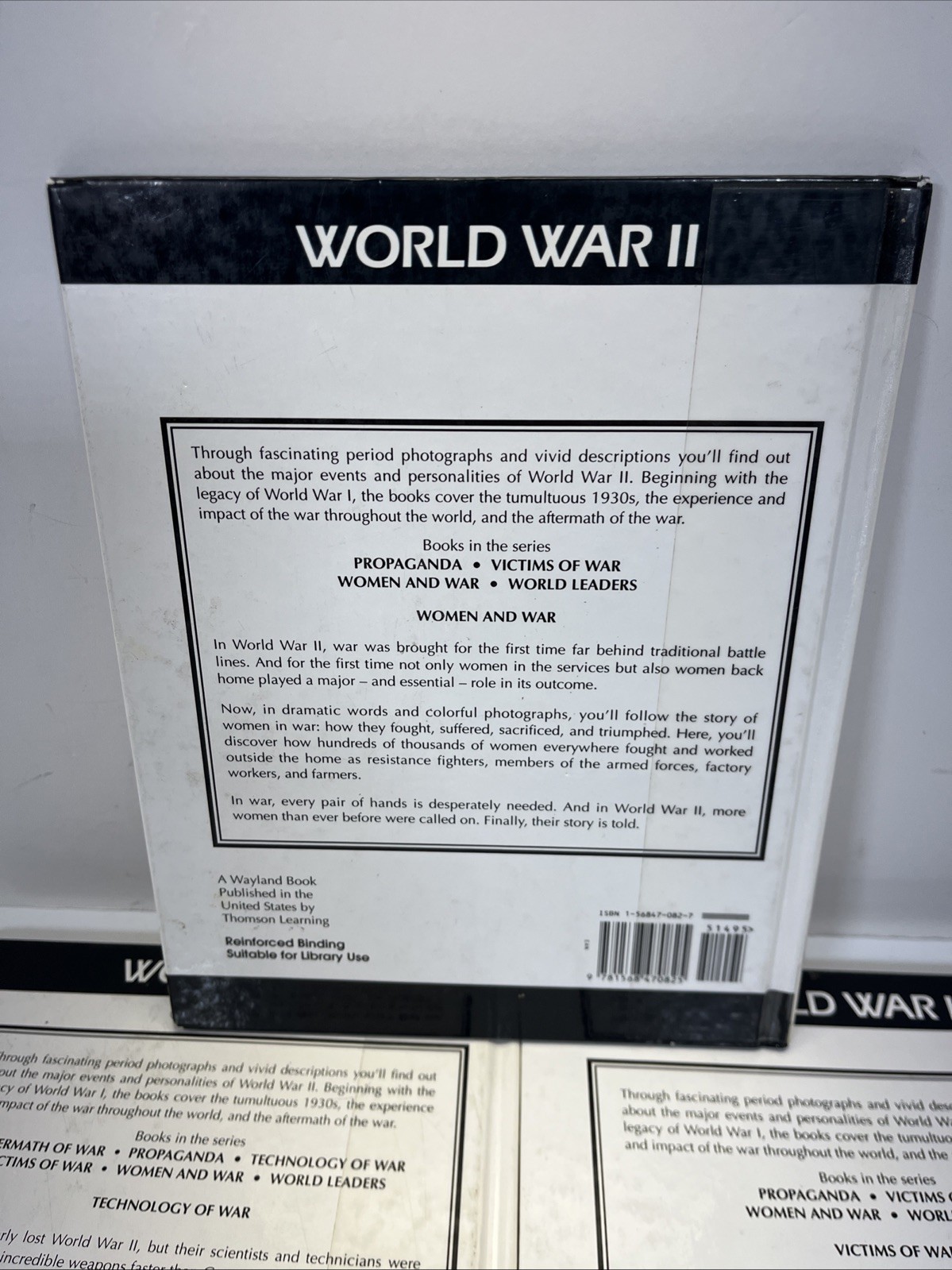 5 Library Edition World War II « Victims of War »  » World Leaders » « Propaganda »