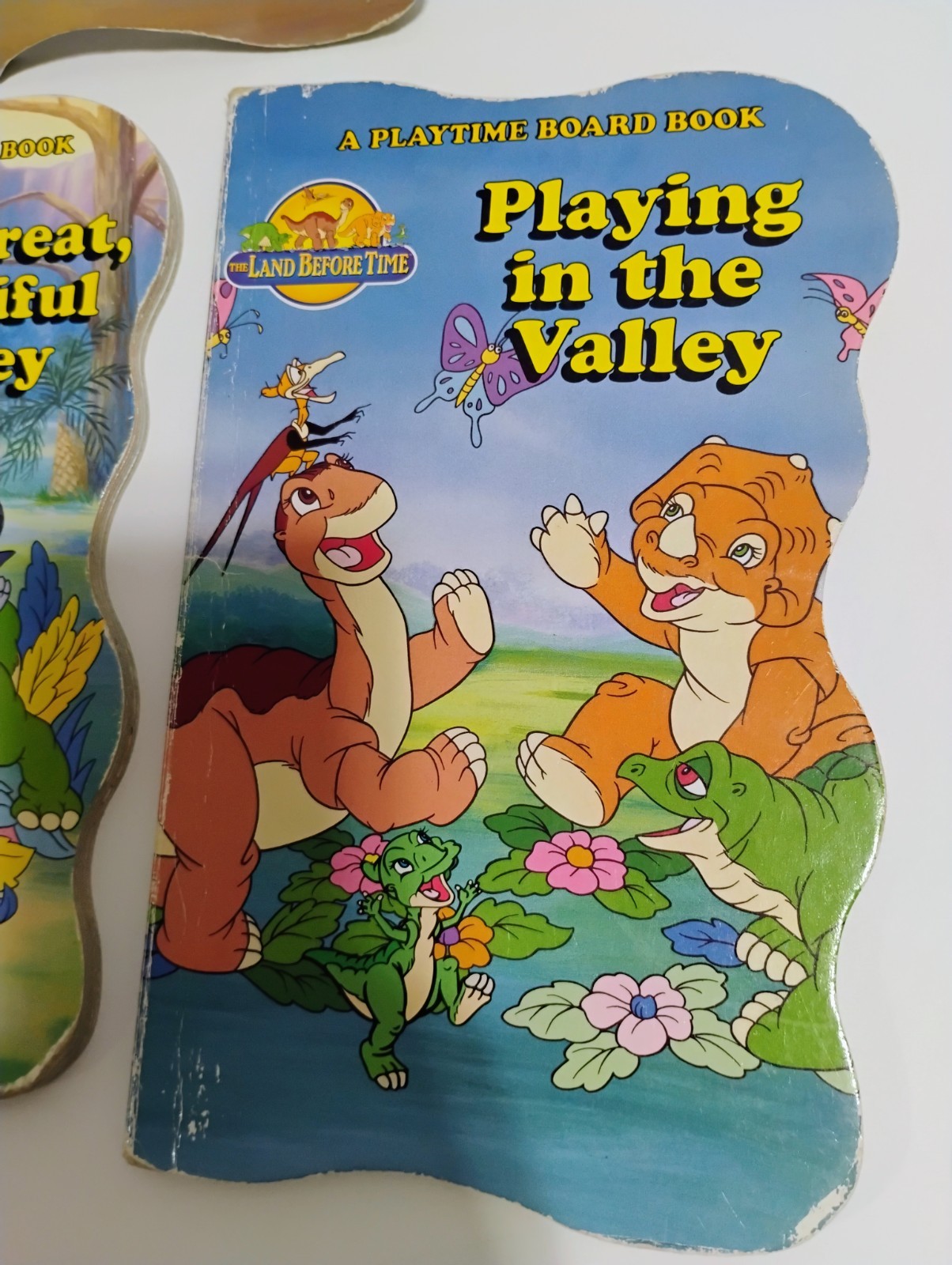 Vintage Bendon Land Before Time Board Books Lot Little Foot Petrie Ducky Sarah