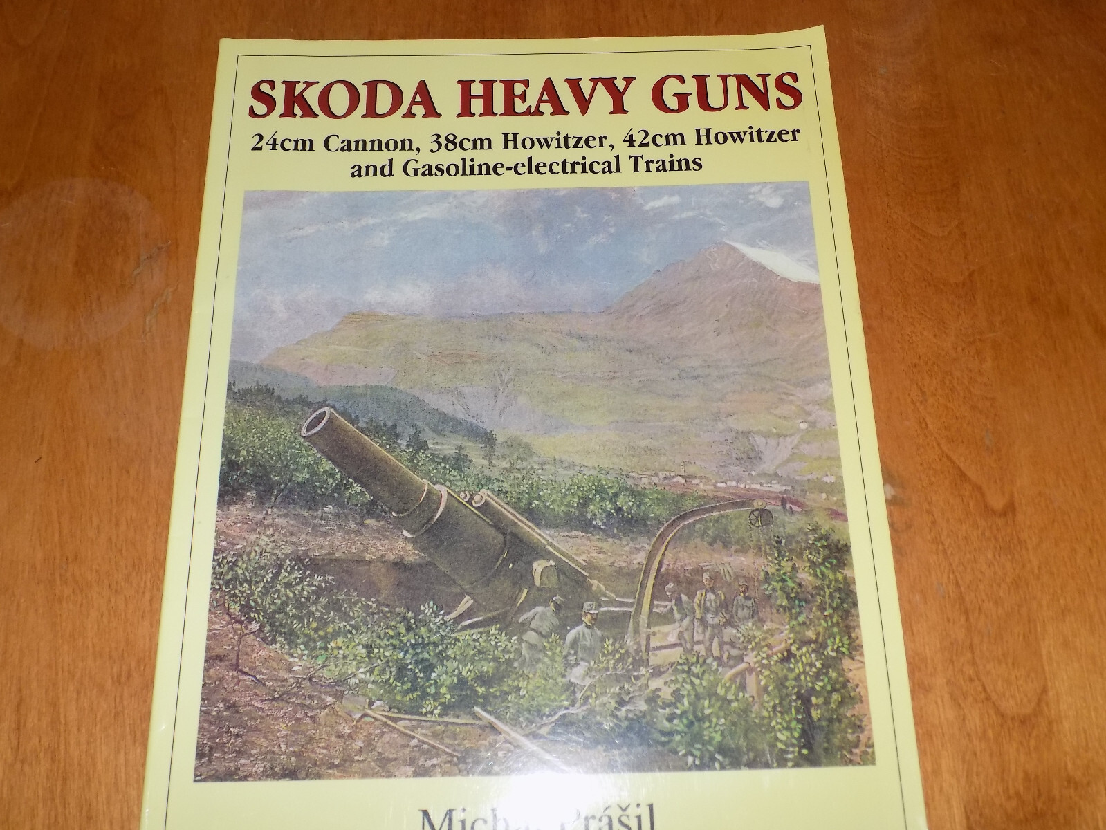 SKODA HEAVY GUNS 24cm Cannon 38cm 42cm Howitzer Gas Trains WWI WWII Gun Book