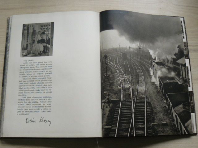 photogravure Czech photobook 1961 Vilem Kropp V proudu zivota