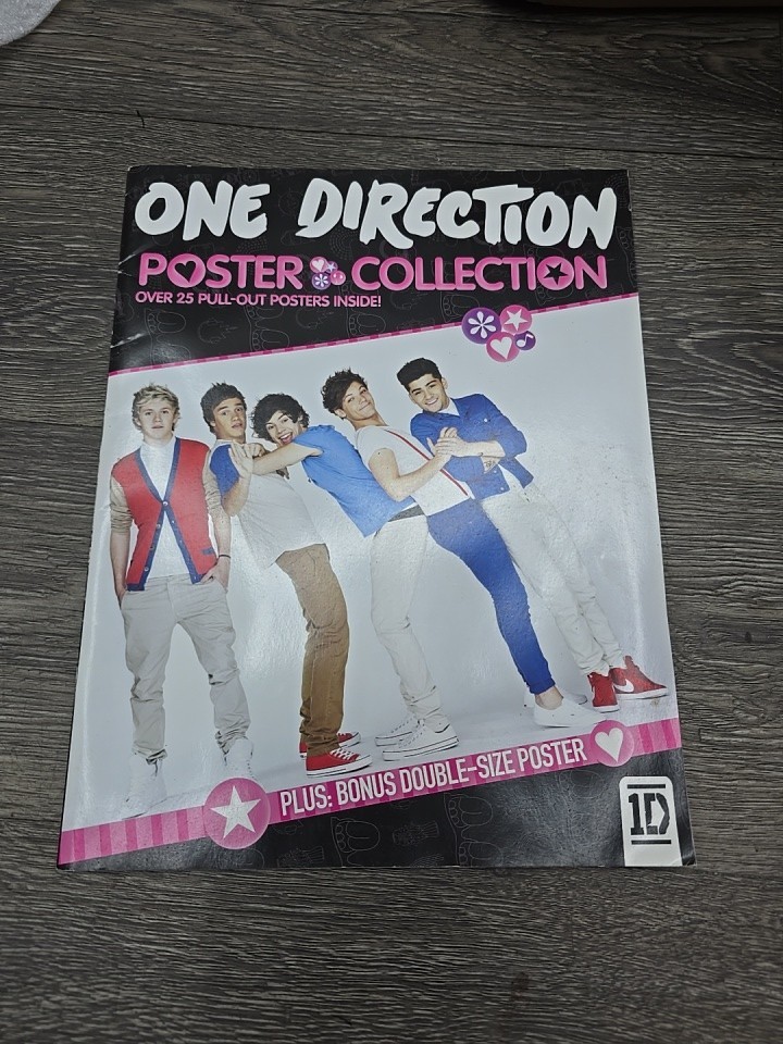 One Direction 1D Official Poster Collection: Bonus Double Poster RARE Version 2