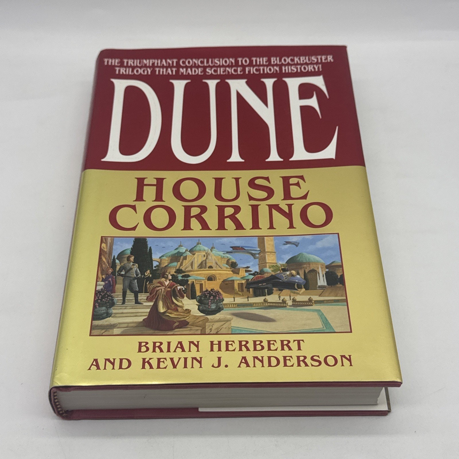 Lot of 3 Dune Hardcover/TPB Books Brian Herbert Corrino Harkonnen God Emporer OF