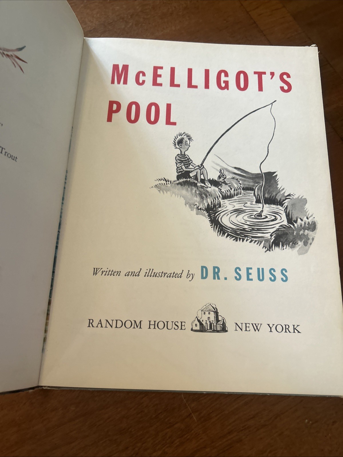 McElligot&rsquo;s Pool by Dr. Seuss -1947 Edition – Hardcover –