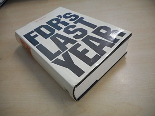 F.D.R.&rsquo;s Last Year by Bishop, Jim Hardback Book The Fast Free Shipping