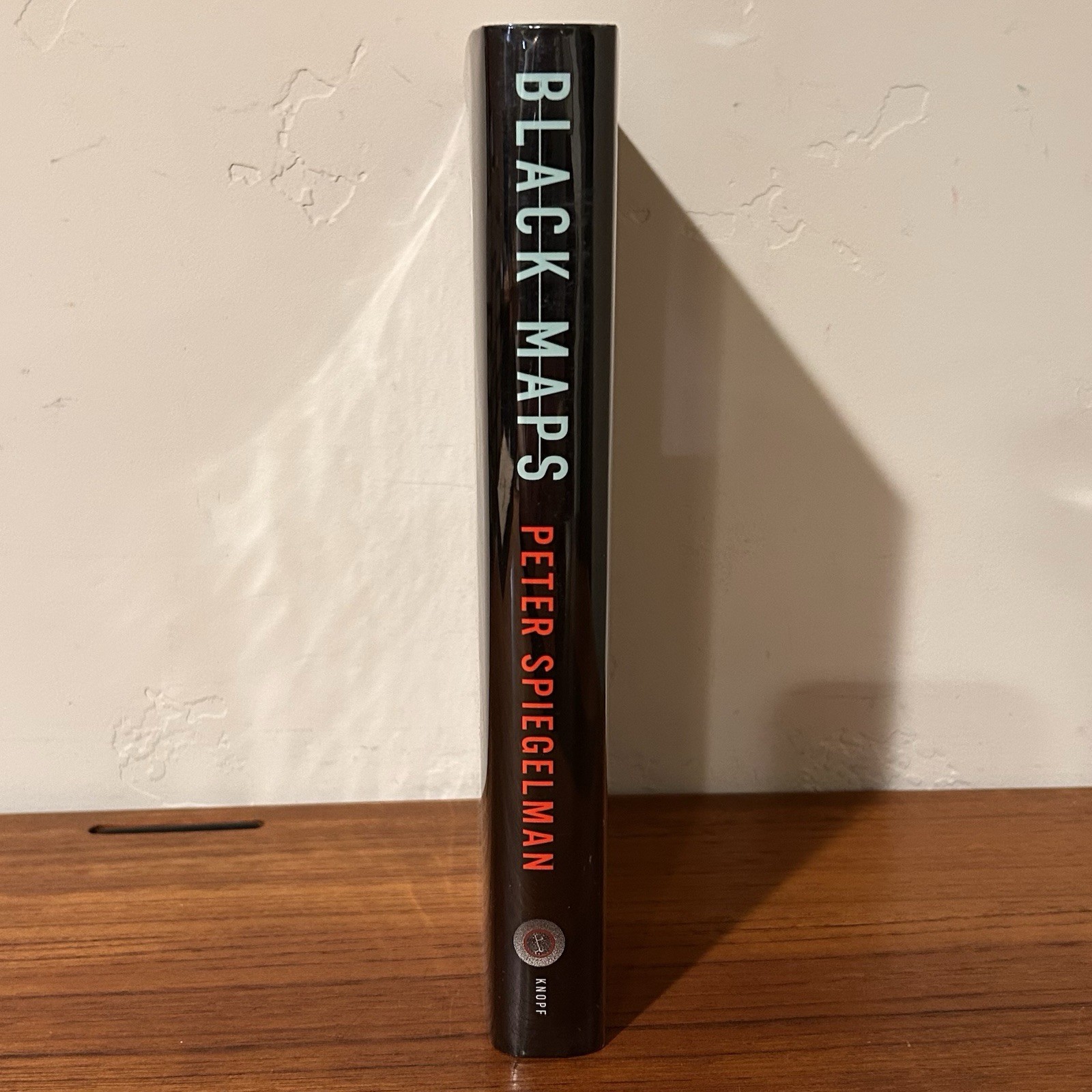 BLACK MAPS Peter Spiegelman SIGNED 1st 2003 Financial Industry Thriller LN/LN