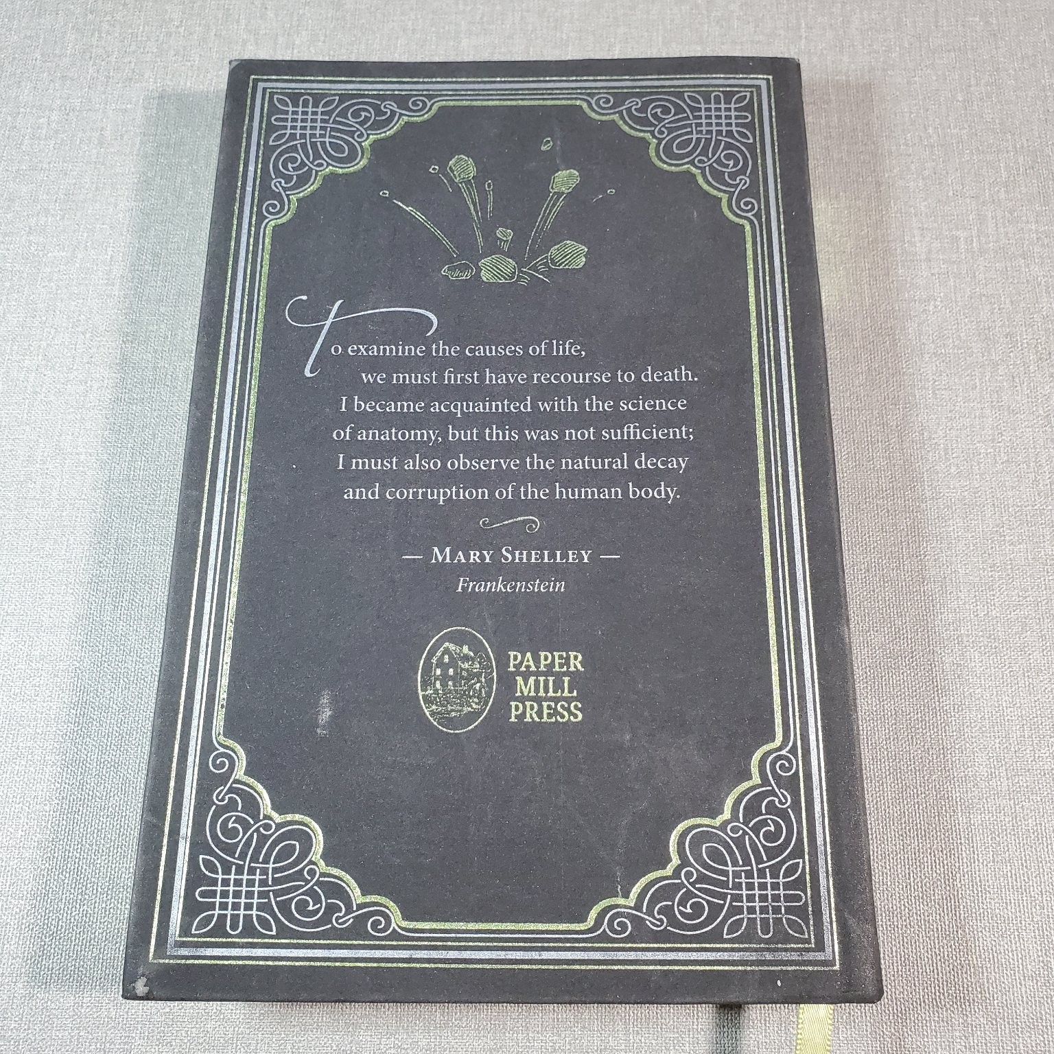 Frankenstein Mary Shelley 2018 Hardcover Paper Mill Press Classic Horror Novel