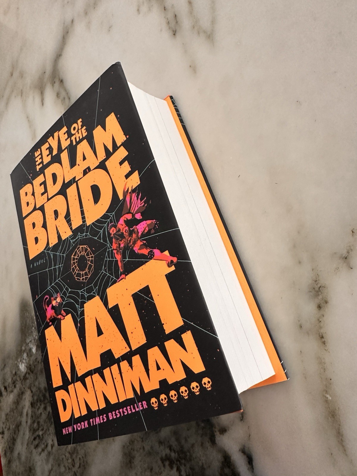 Eye of the Bedlam Bride by Matt Dinniman Signed Hardcover