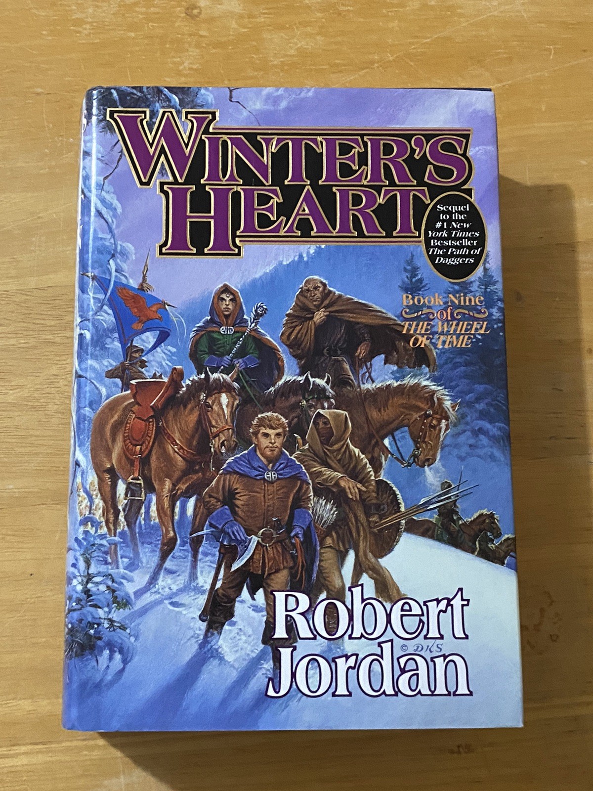 Robert Jordan 3 Book Lot Wheel Of Time.Book 1 PB,Book 9 Winters Heart 1st/1st HC