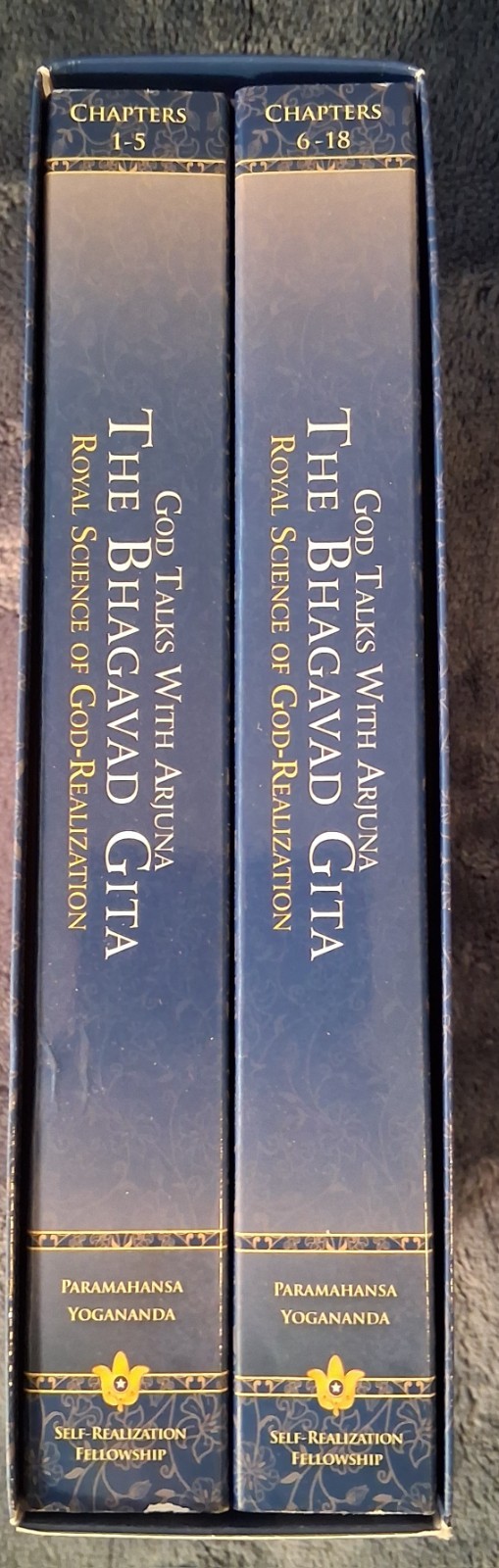 The Bhagavad Gita – 2 Vol. Box Set Paperback, by Paramahansa Yogananda 2nd. Ed.