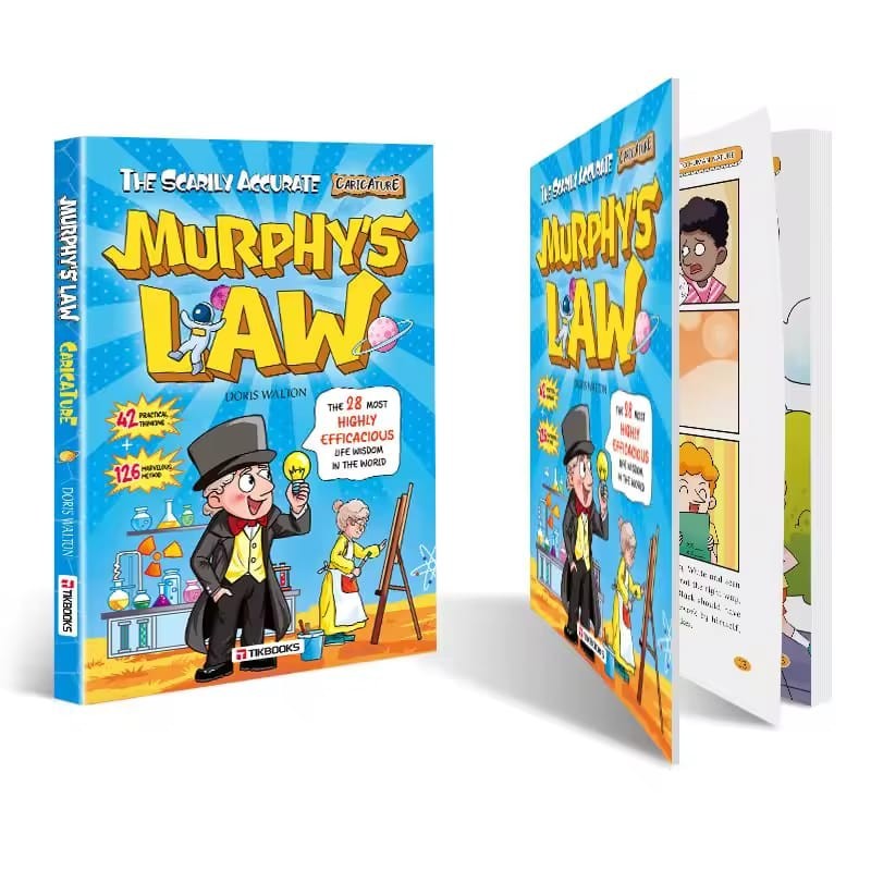 Murphy&rsquo;s Law Comic Book Kids 8-12 Illustrated Paperback 128 Pages
