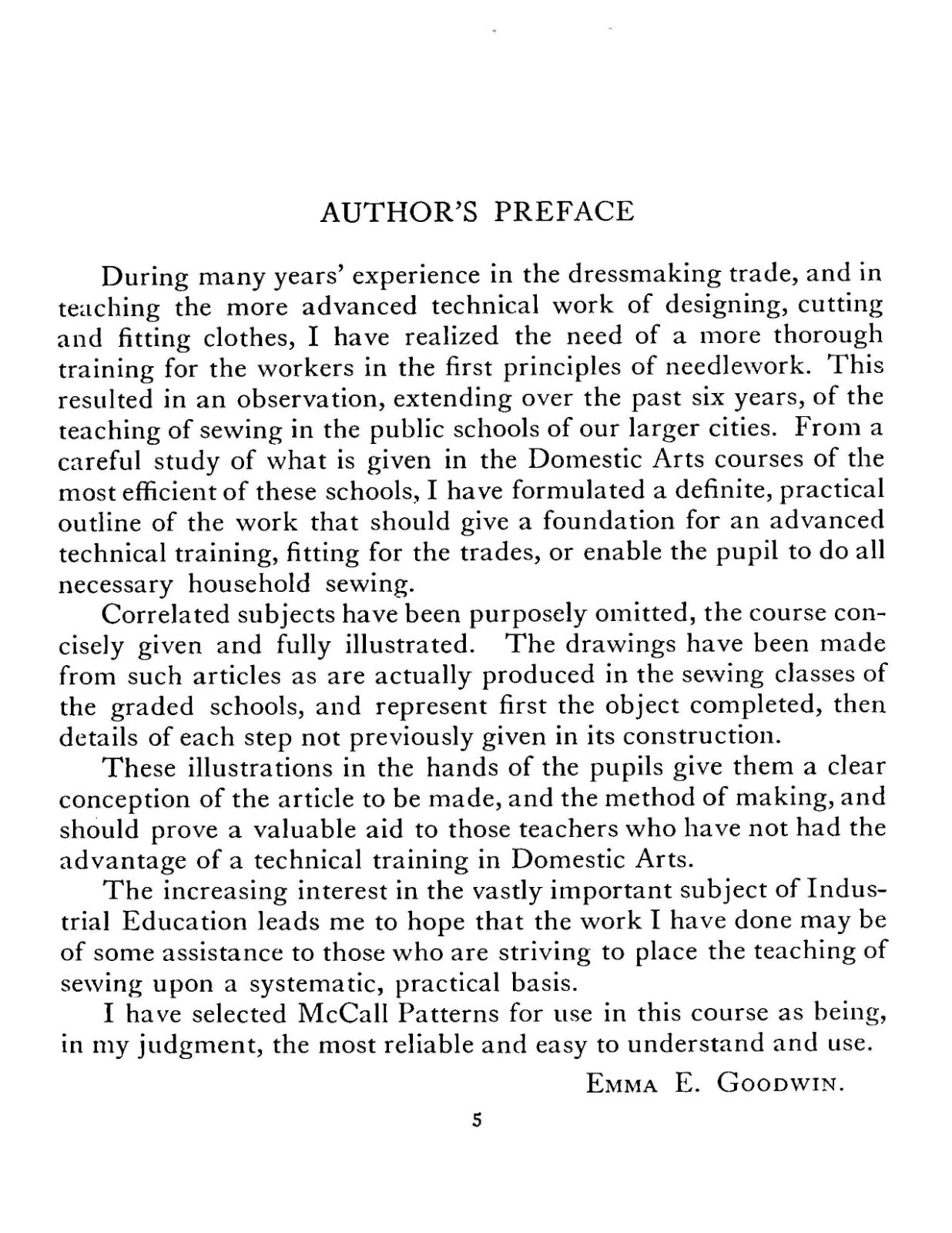 Goodwin&rsquo;s Course in sewing 1910 (48 Pages)
