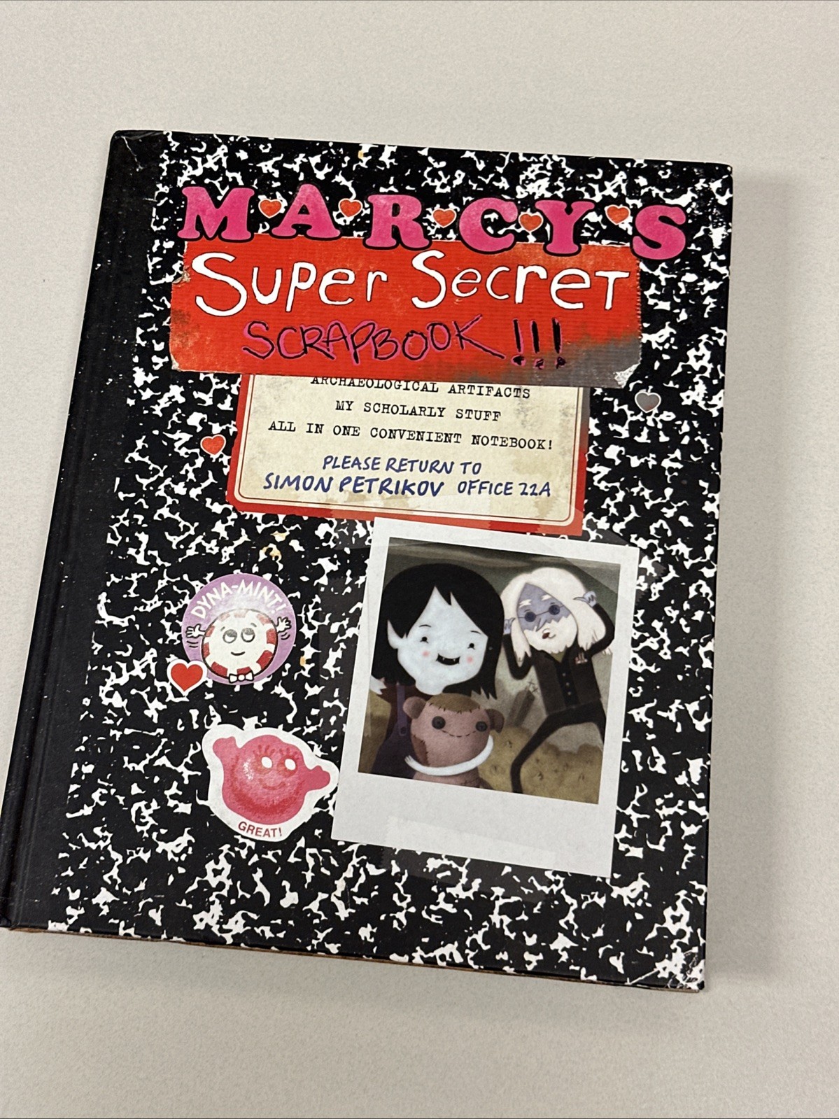 Adventure time: The Enchiridion & Marcy&rsquo;s Super Secret Scrapbook Hardcover Book