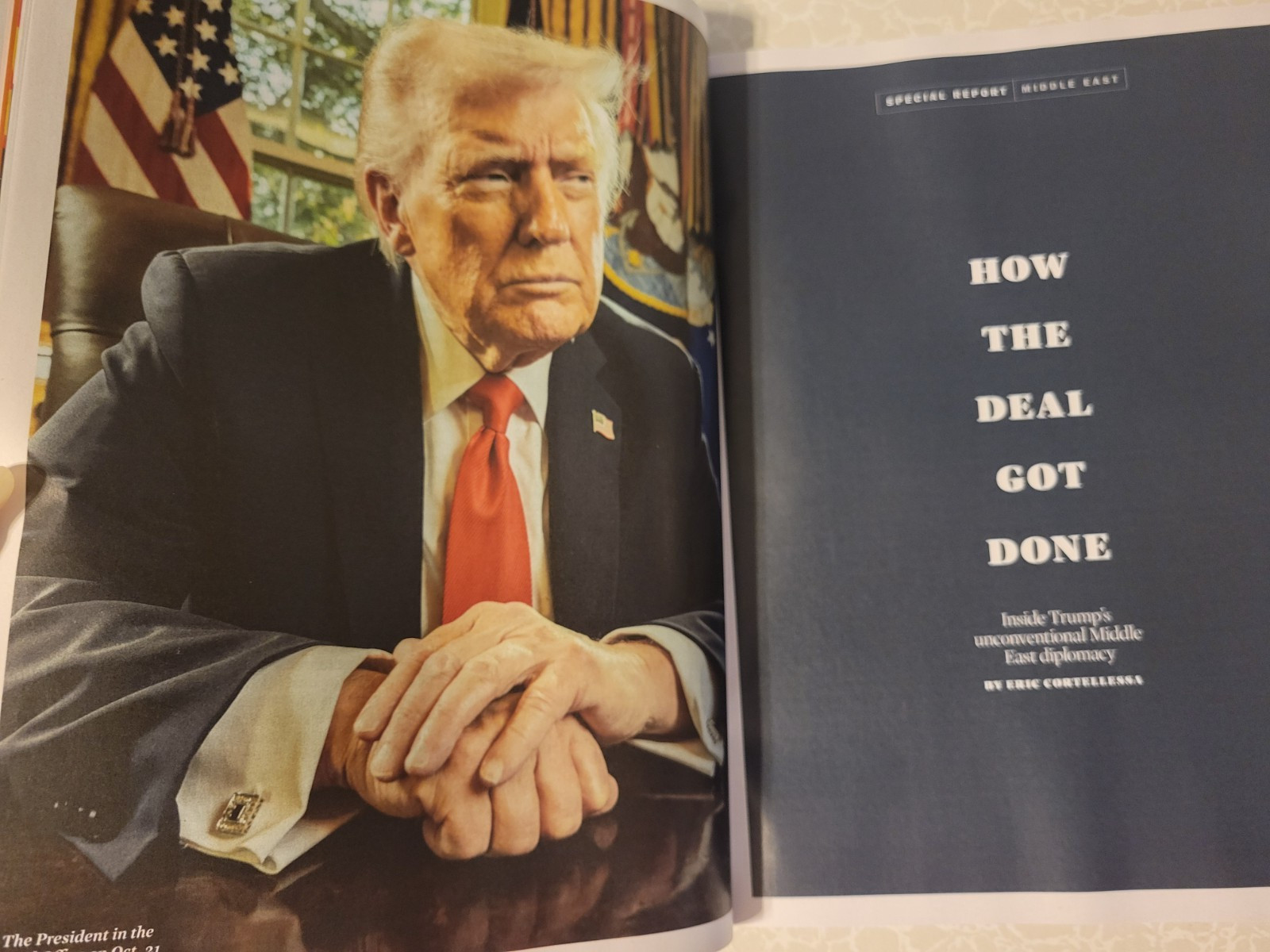 TIME TRUMP&rsquo;S WORLD Nov 10, &rsquo;25 Issue-Gaza Deal-Fight for Taiwan-Putin Power Play