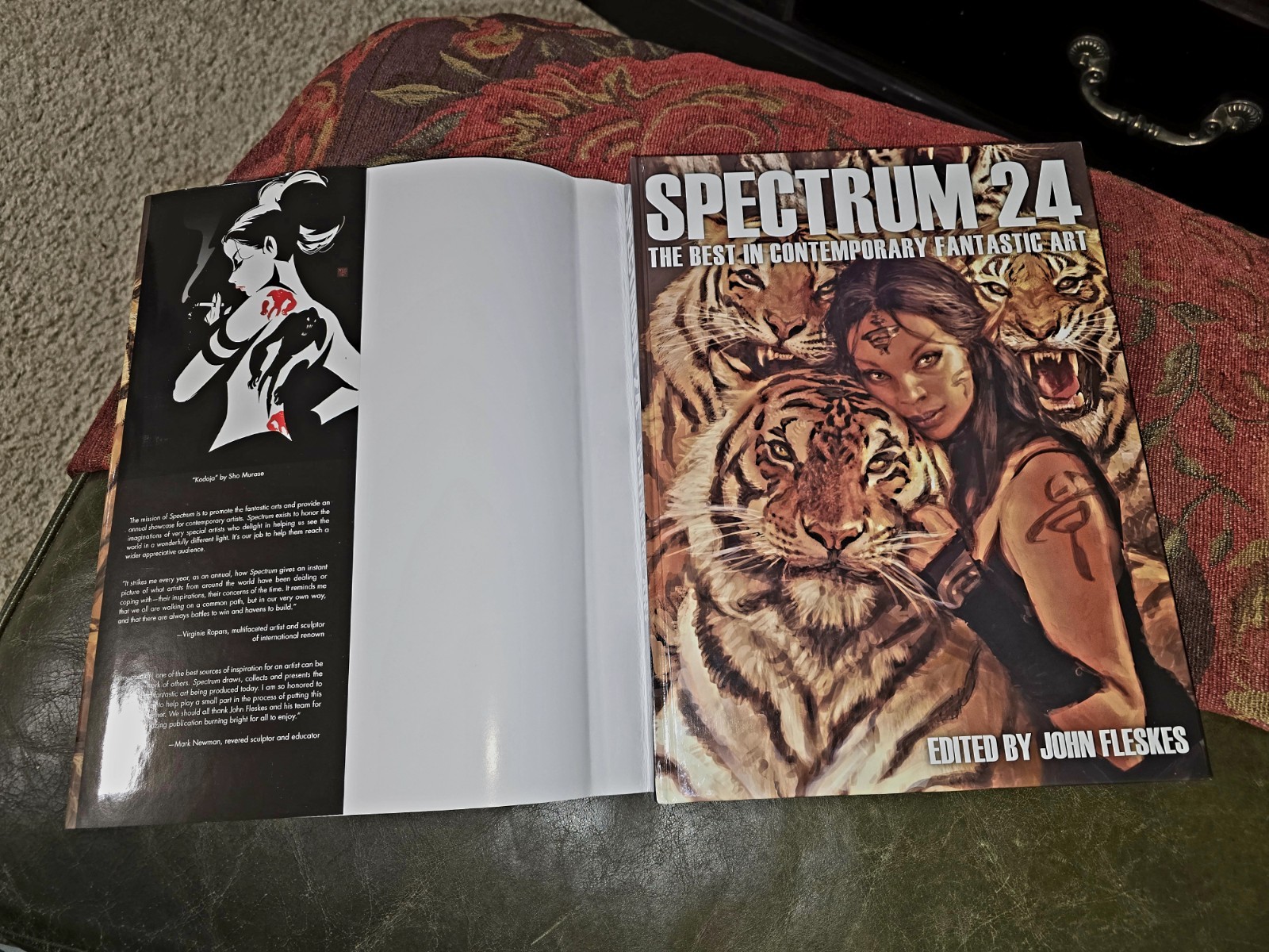 Spectrum 24: The Best in Contemporary Fantastic Art by John Fleskes 1st Ed. HC