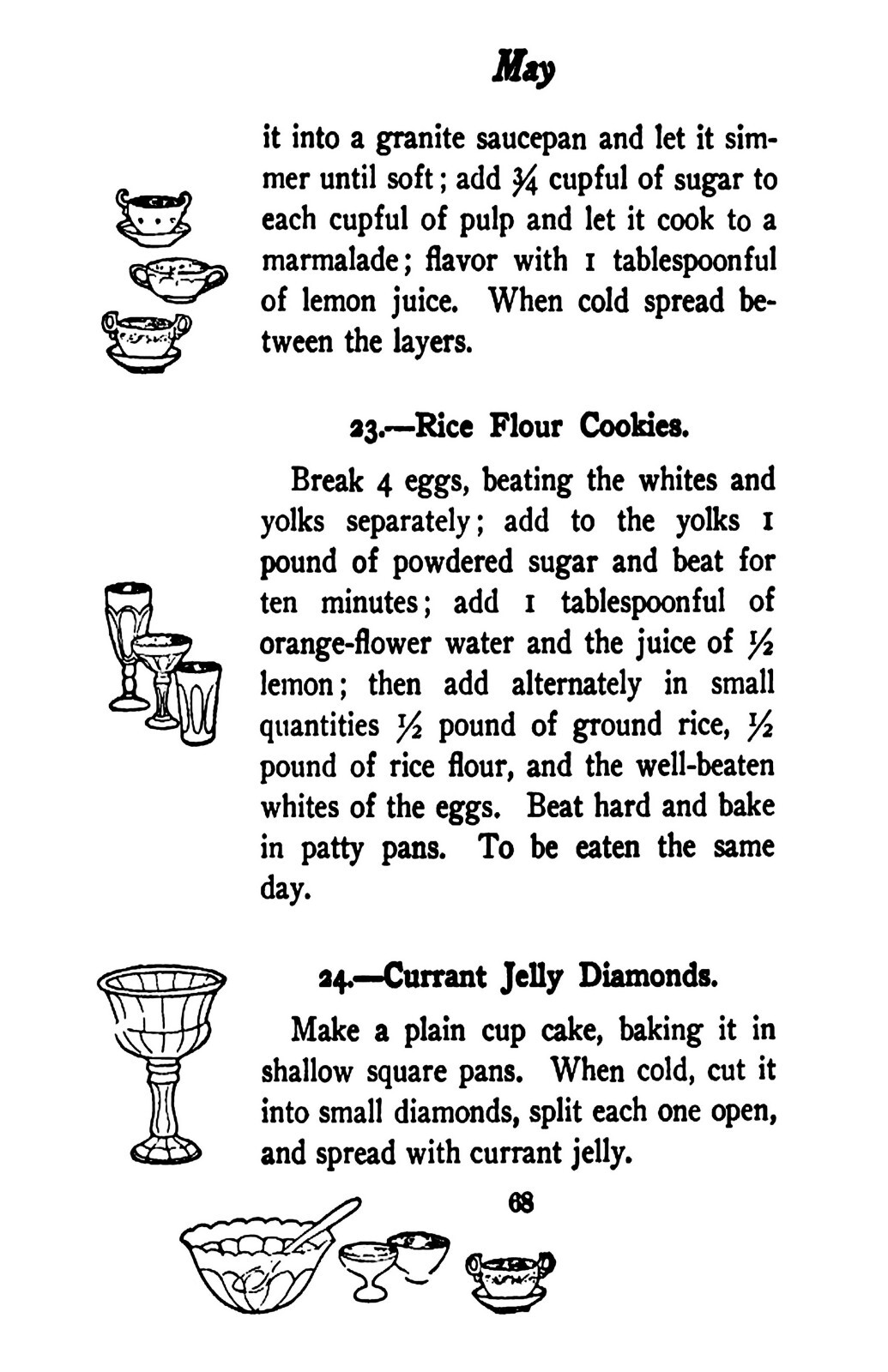 « 1904 » 365 Cakes and Cookies Vintage Cook Book 179 Pages