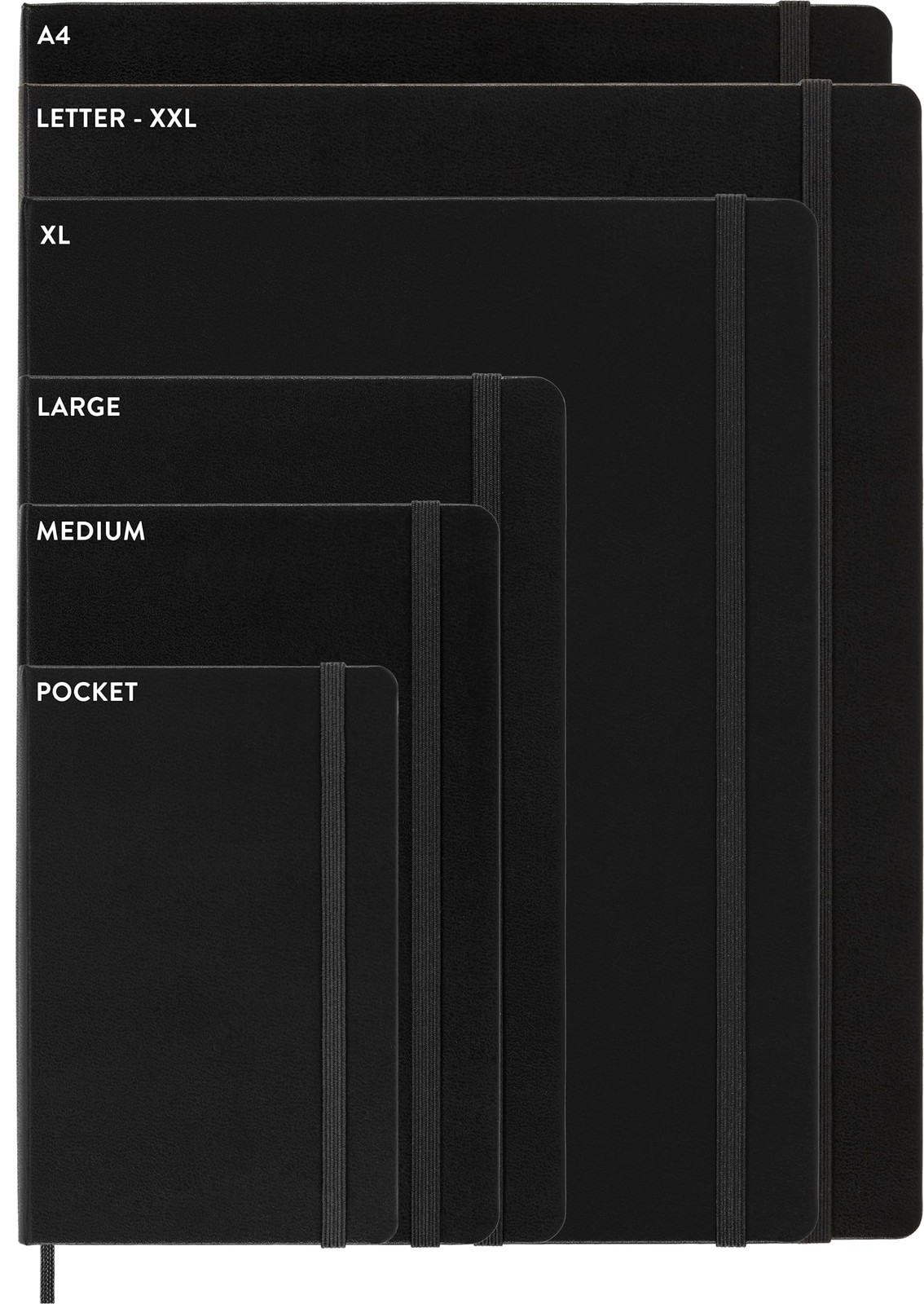 Moleskine Cahier Journal, Soft Cover, Large (5&Prime; x 8.25&Prime;) XL, Black