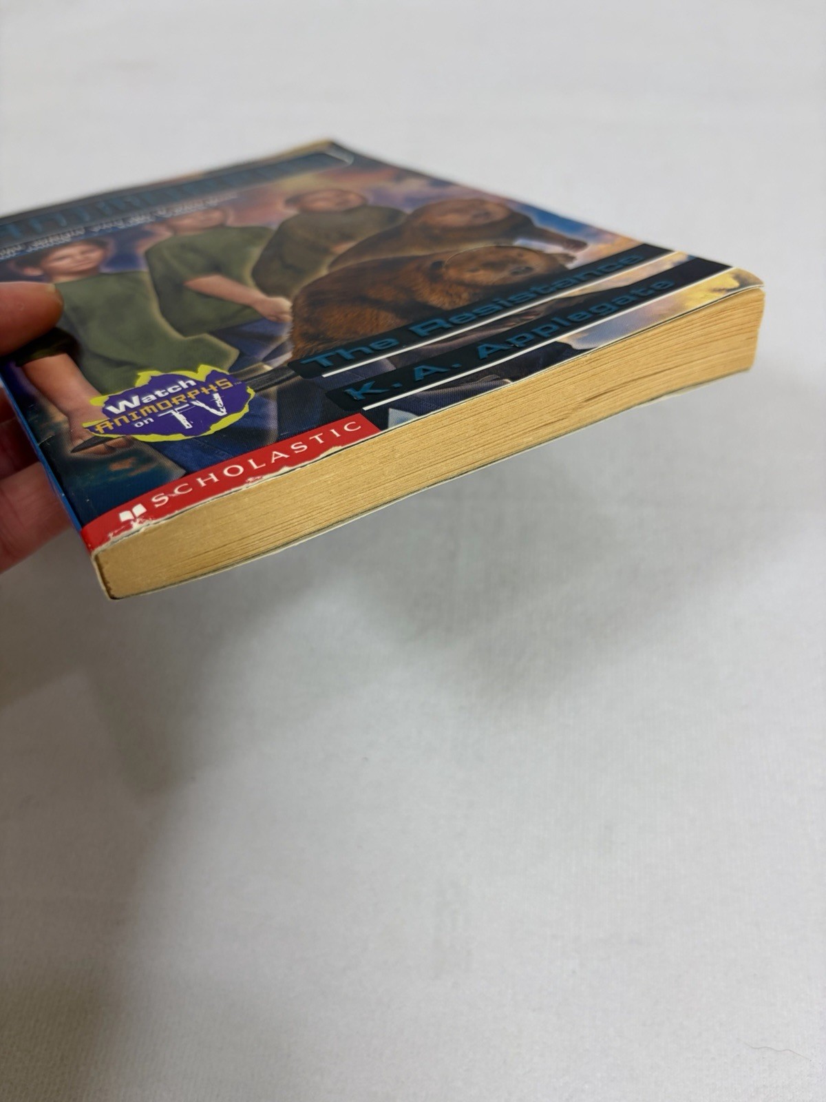 Animorphs #47 The Resistance Paperback Book 1st Printing 1st Edit K.A. Applegate