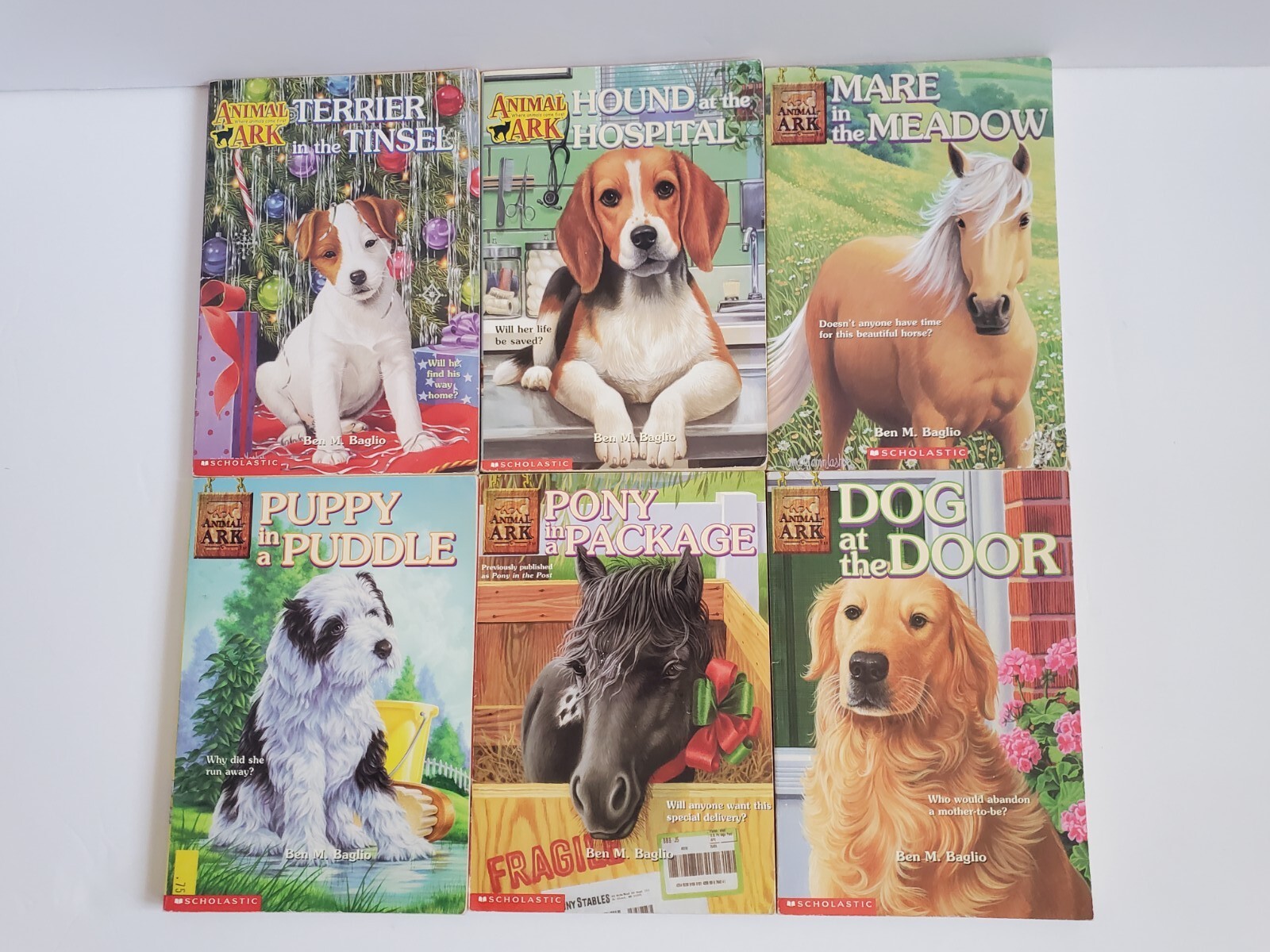 Animal Ark Ben M. Baglio Lot of 12 Children&rsquo;s Chapter Books Paperback